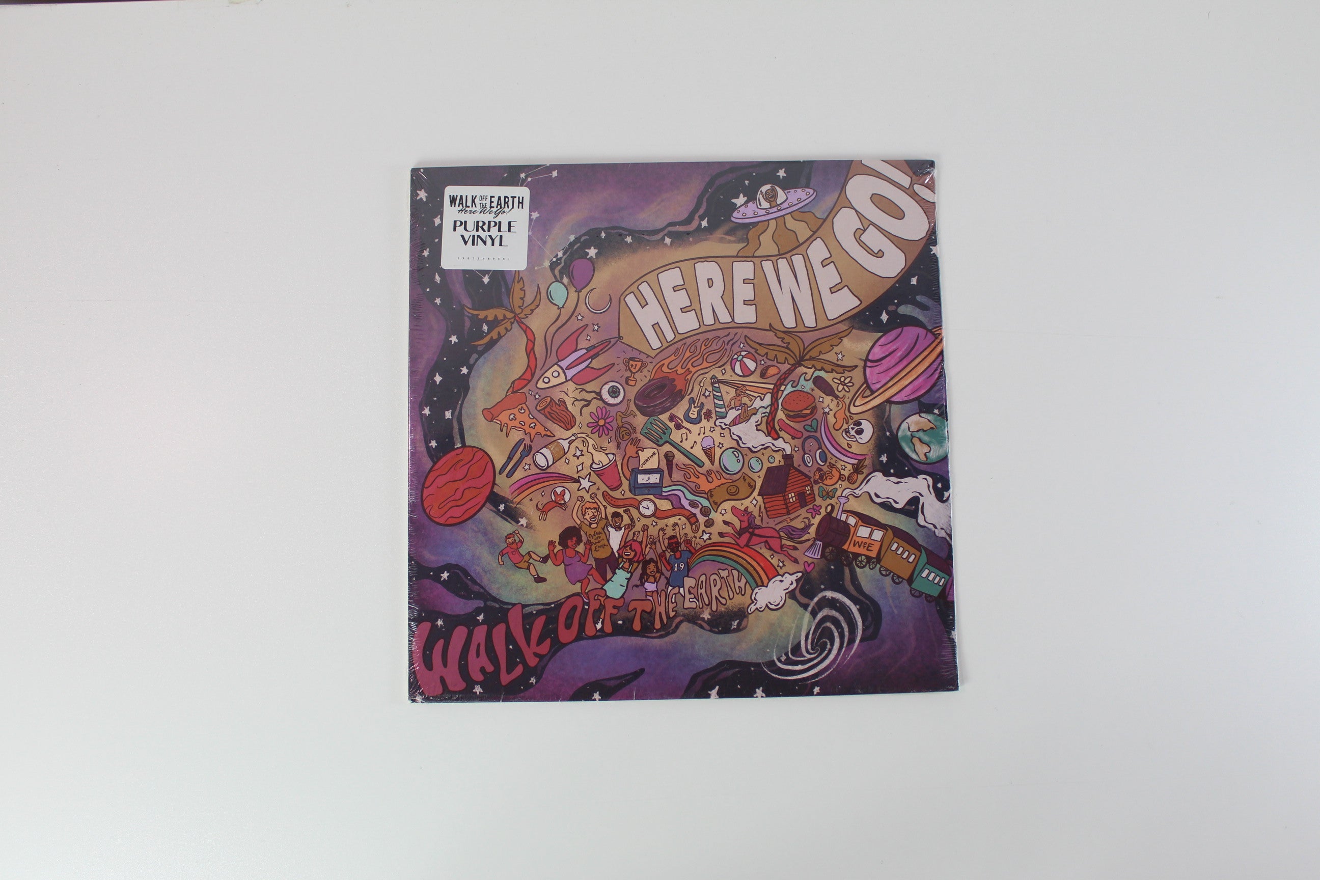 Walk Off The Earth - Here We Go! on Golden Carrot Records Ltd. Purple Vinyl Sealed