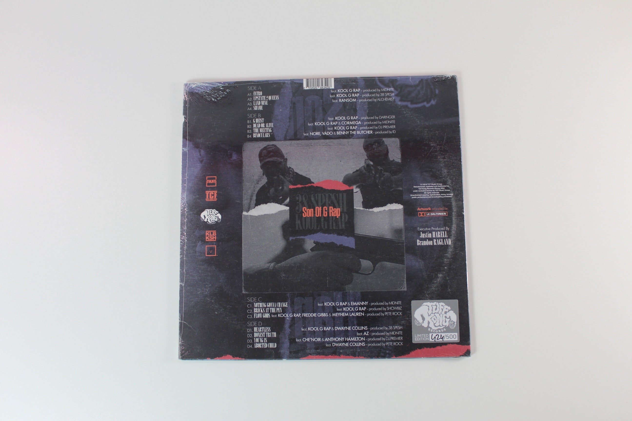 Kool G Rap - Son Of G Rap on Tuff Kong Ltd Numbered Reissue Sealed