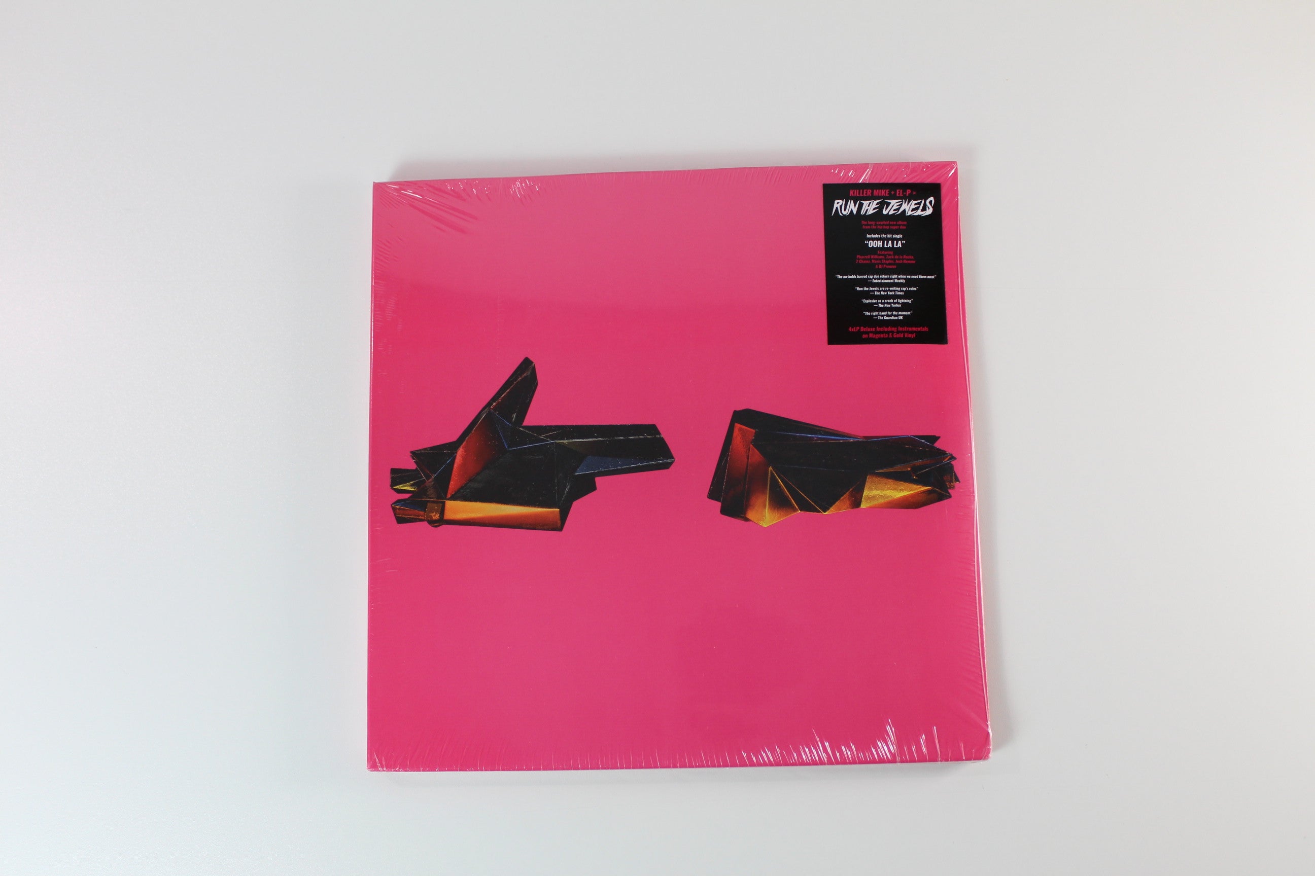 Run The Jewels - Run The Jewels 4 on BMG Ltd Deluxe Edition Magenta / Gold Vinyl Sealed