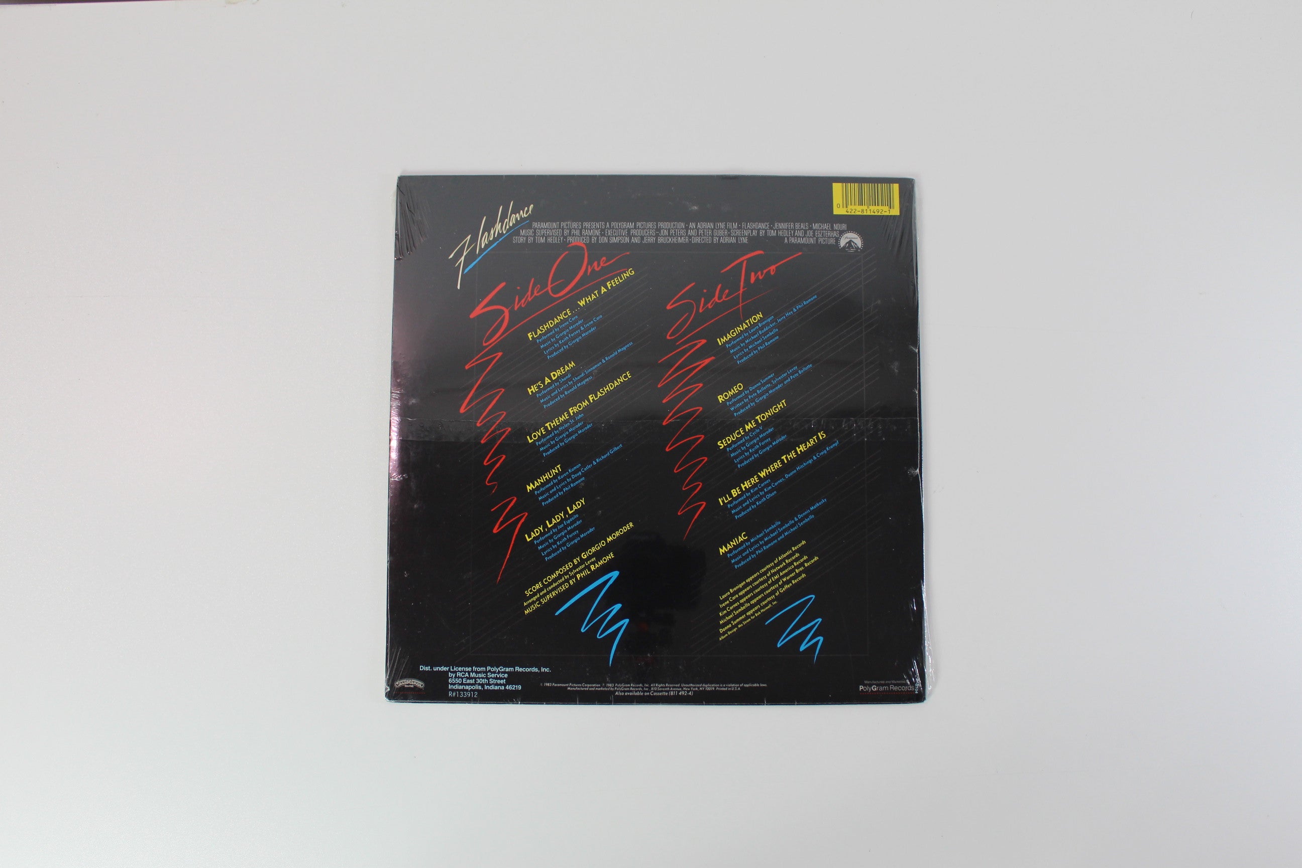 Various - Flashdance (Original Soundtrack From The Motion Picture) on Casablanca Club Edition Sealed