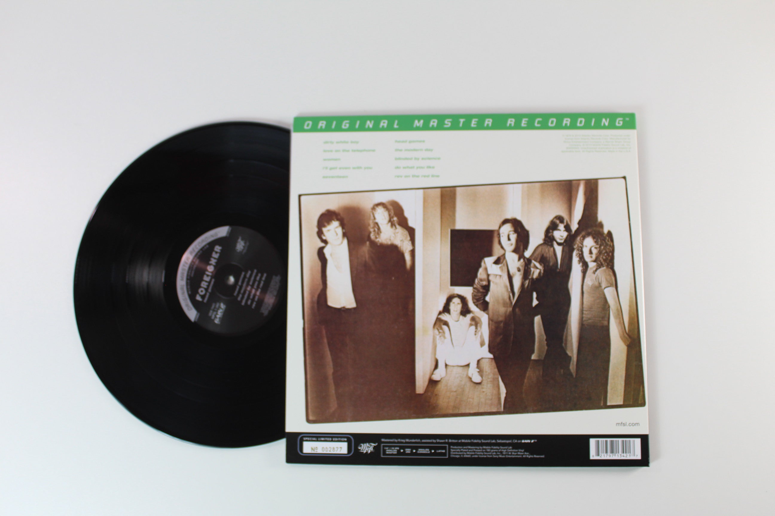 Foreigner - Head Games on Mobile Fidelity Sound Lab Ltd Numberd 180 Gram Reissue