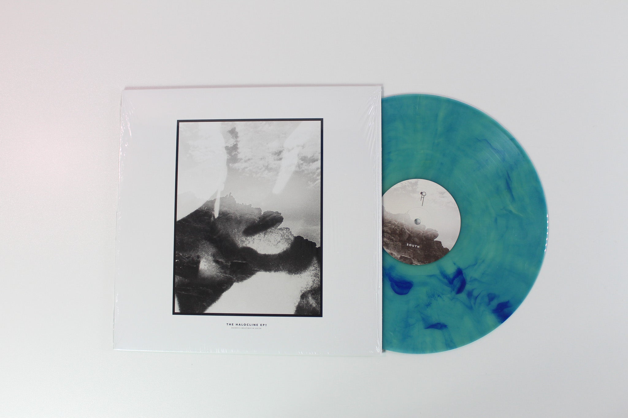 Hippo Campus - The Halocline EPs on Grand Jury Ltd Navy and Green Splatter