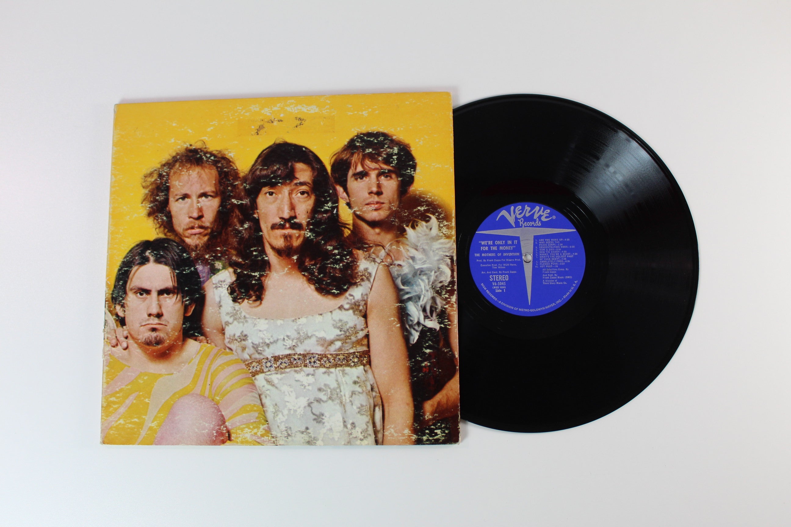 The Mothers - We're Only In It For The Money on Verve 1st Press With Insert