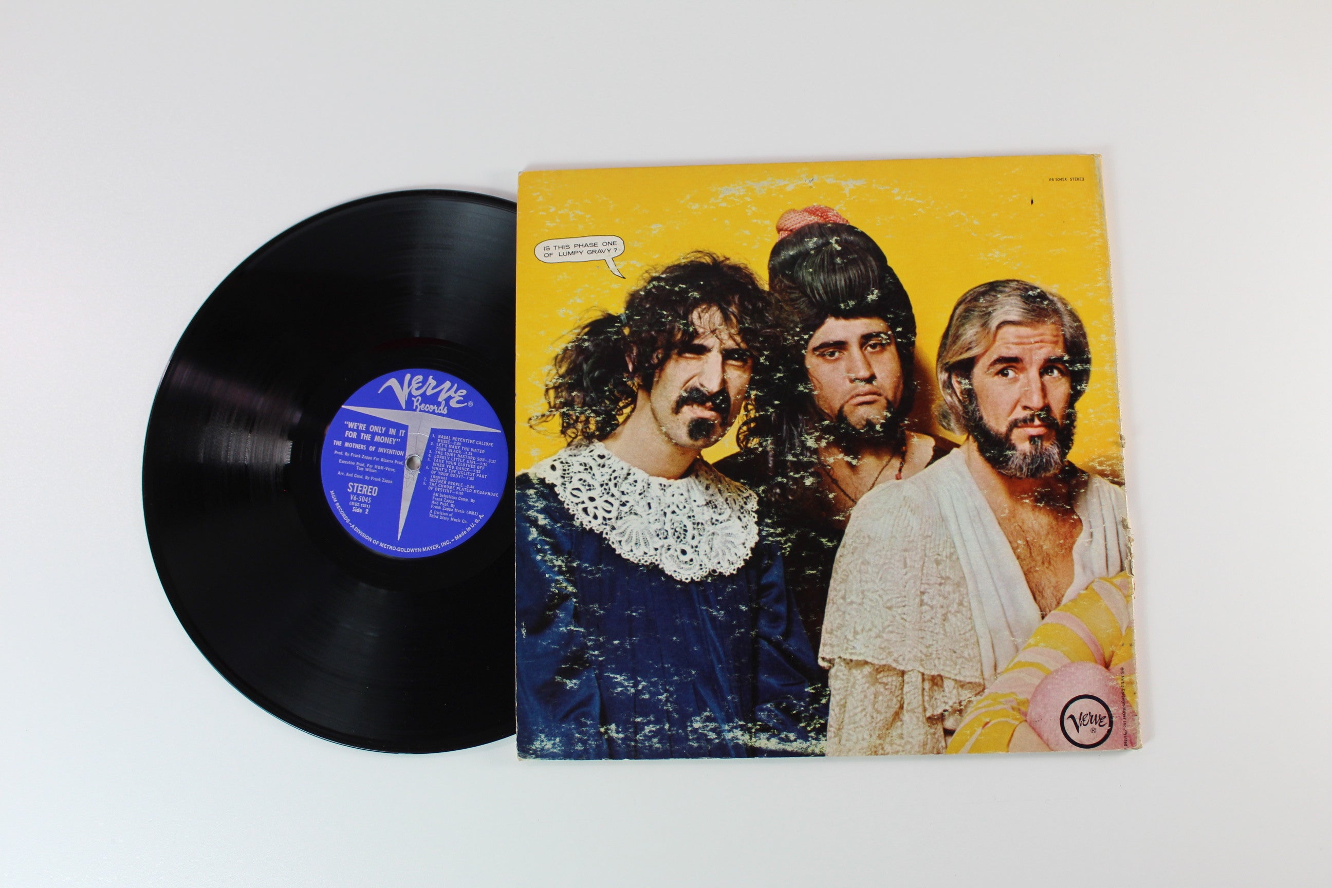 The Mothers - We're Only In It For The Money on Verve 1st Press With Insert