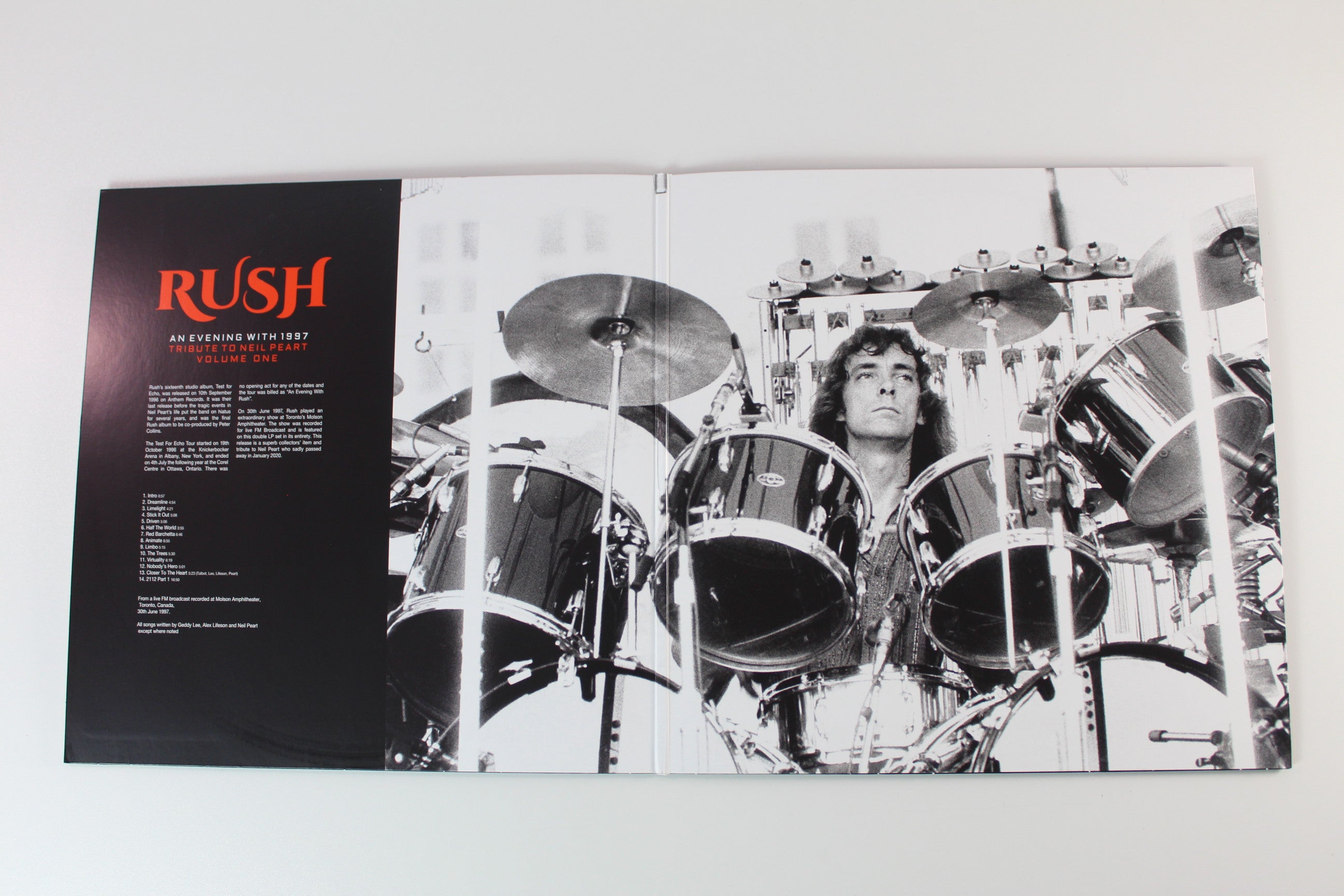 Rush - An Evening With 1997 Vol 1 Unofficial Pressing