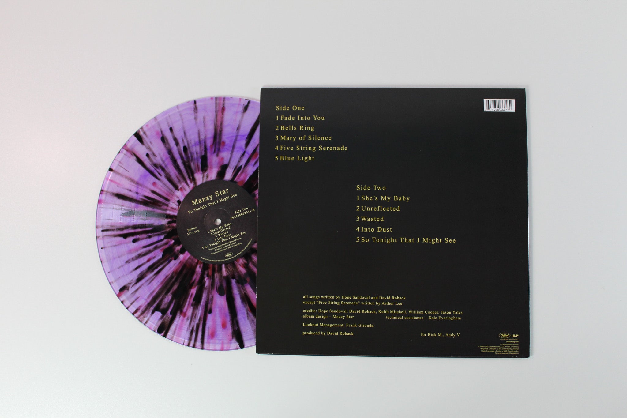 Mazzy Star - So Tonight That I Might See on Capitol Violet