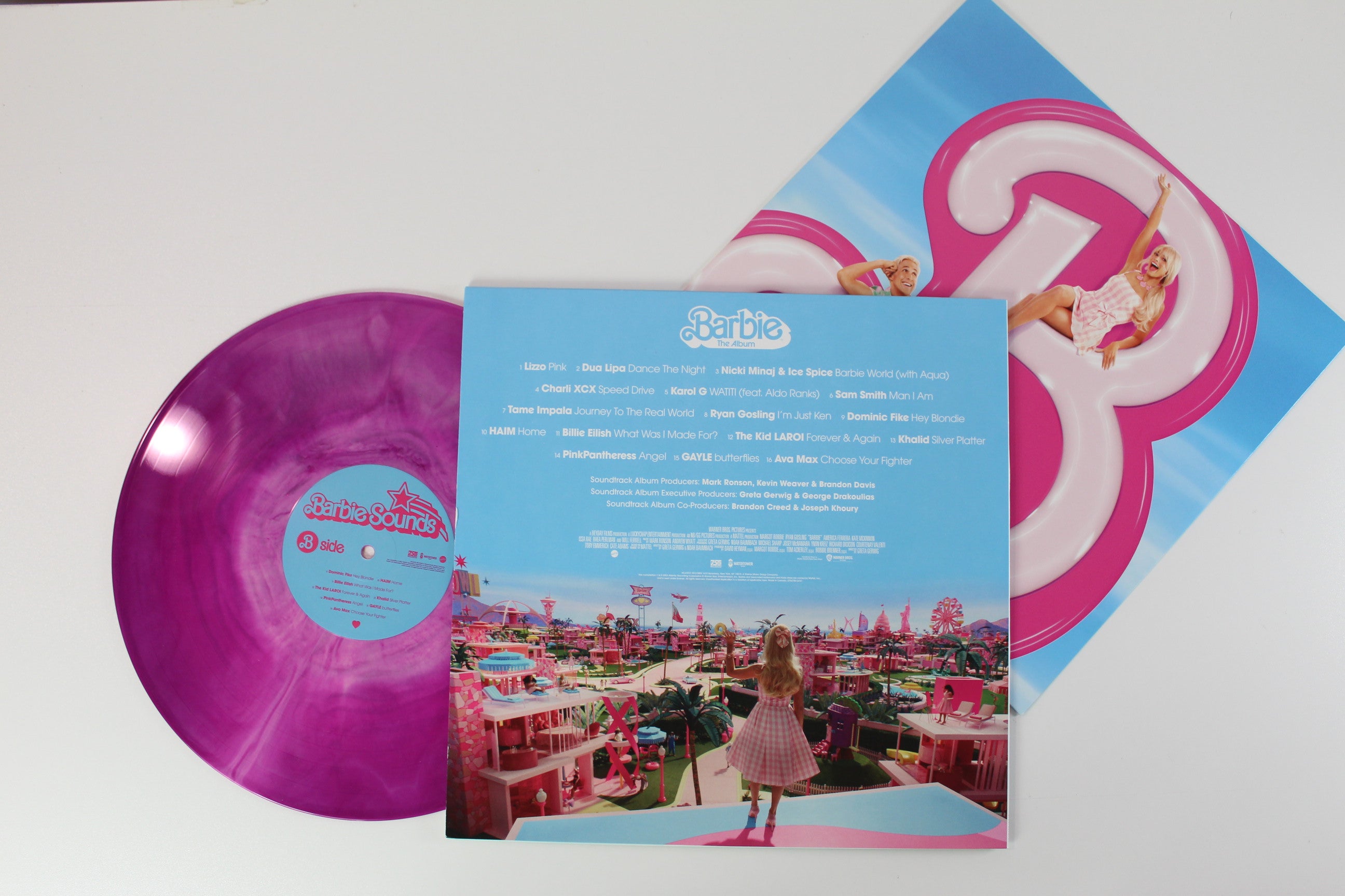 Various - Barbie The Album on Atlantic Cotton Candy Pink Vinyl