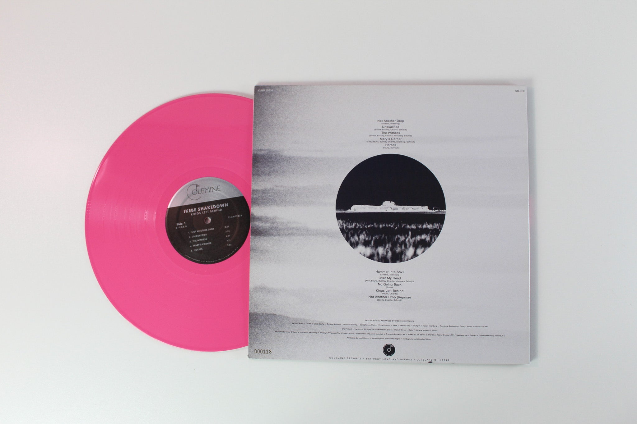 Ikebe Shakedown - Kings Left Behind on Colemine Ltd Numbered Pink Vinyl