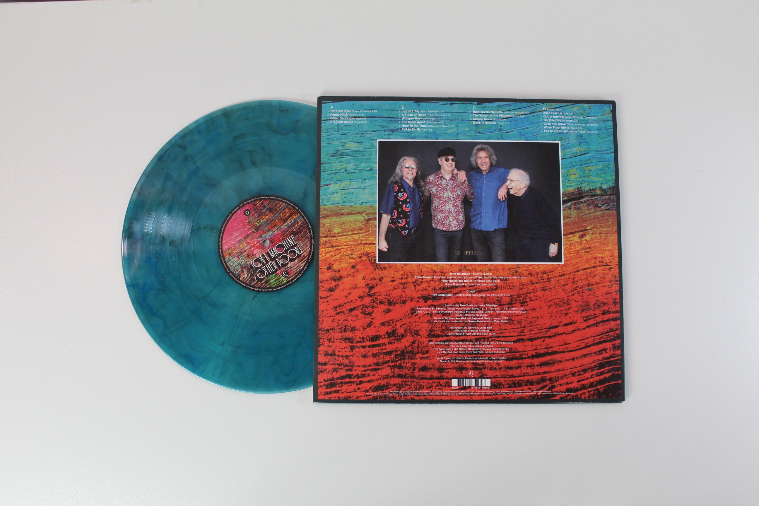 Soft Machine - Other Doors on Tonefloat Ltd. Numbered Turquoise Vinyl