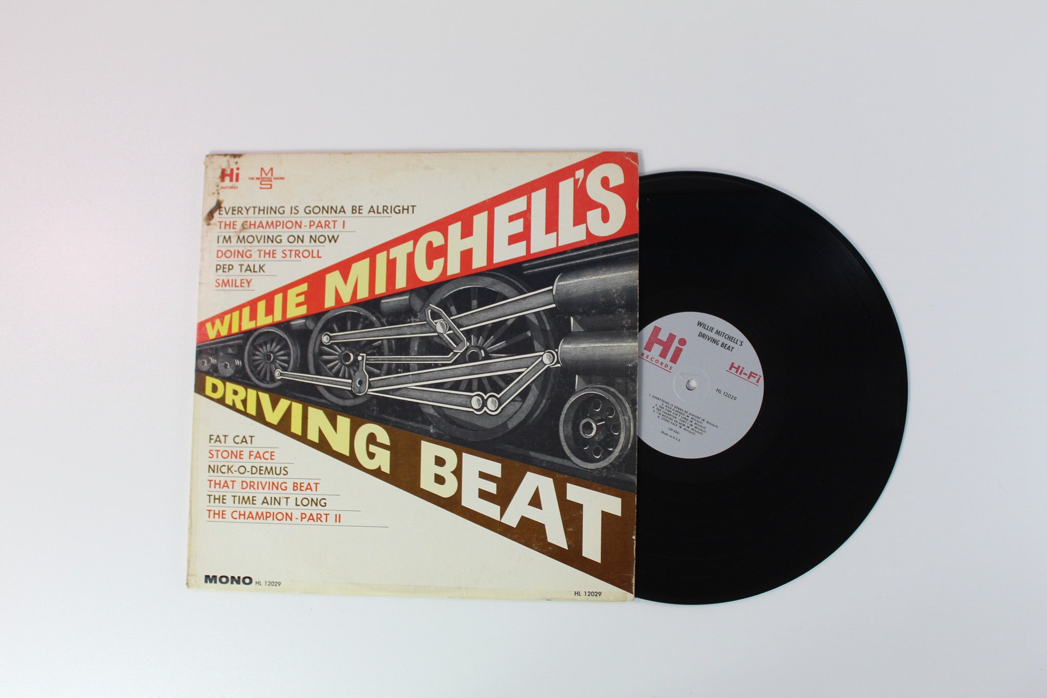 Willie Mitchell - Willie Mitchell's Driving Beat on Hi Mono