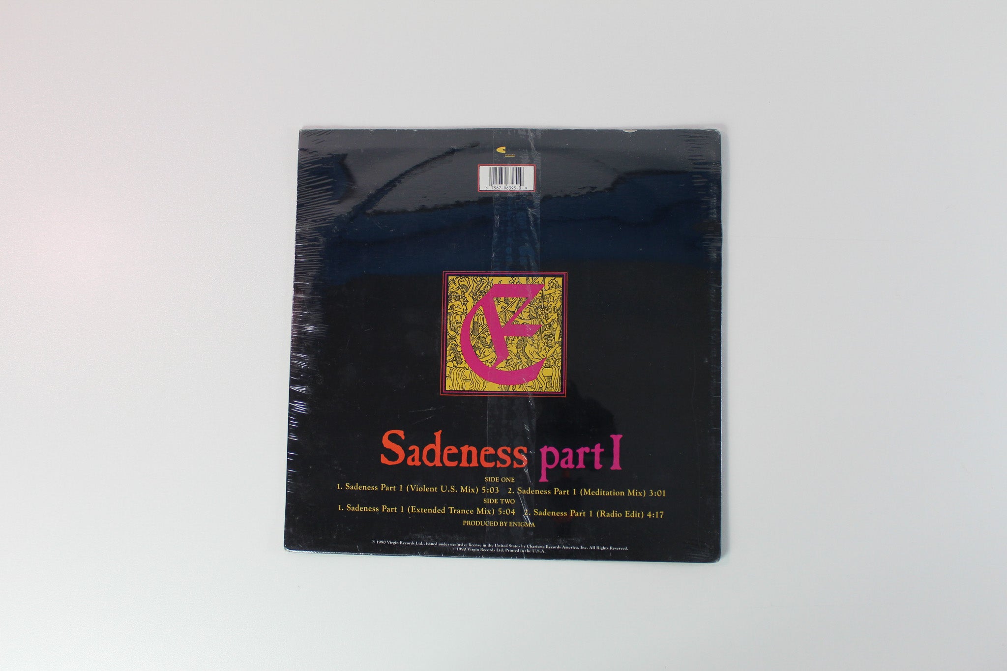 Enigma - Sadeness Part I on Charisma 12" Single Sealed