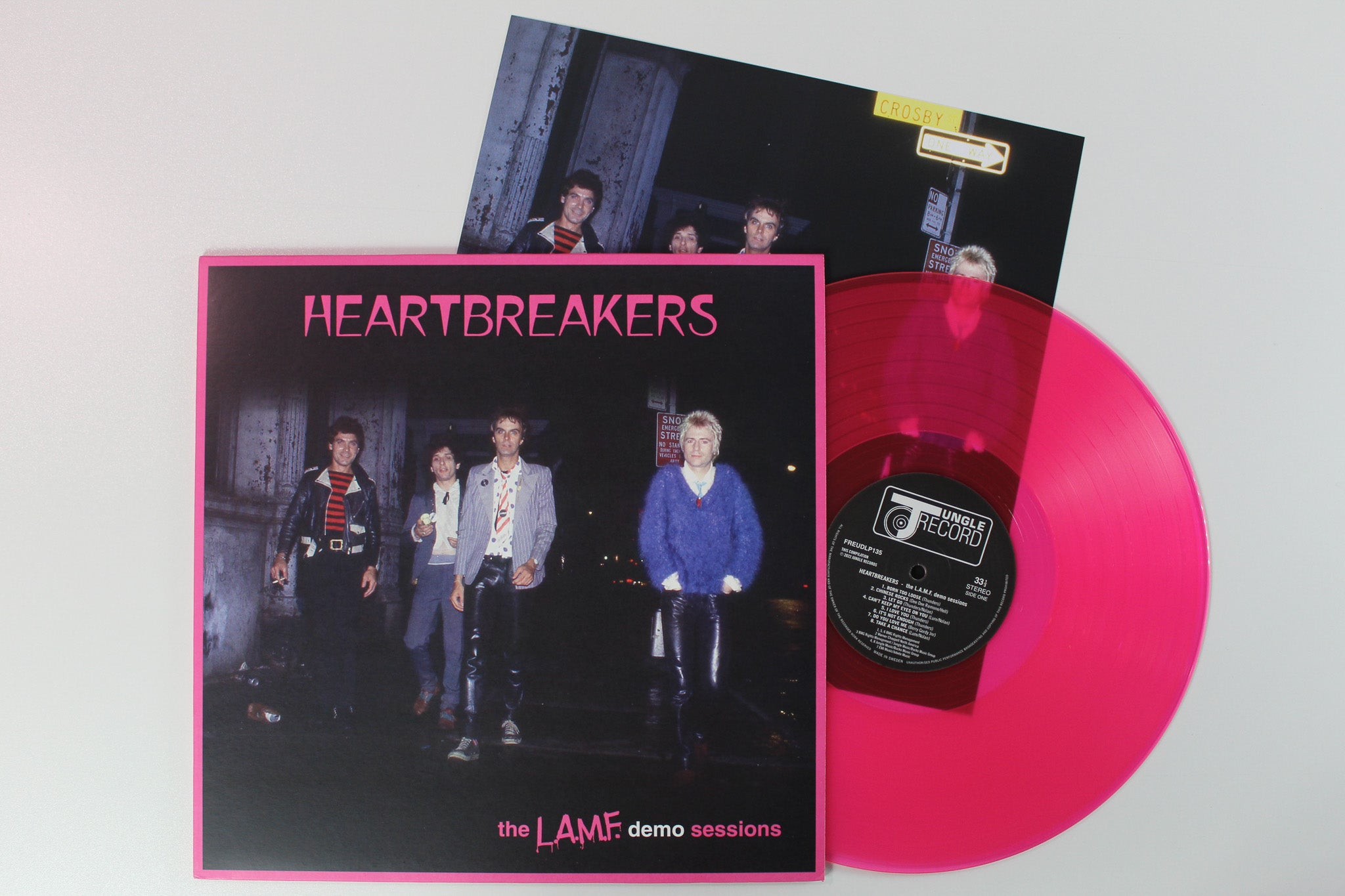 The Heartbreakers - The L.A.M.F. Demo Sessions on Jungle Records - Magenta Transparent Vinyl