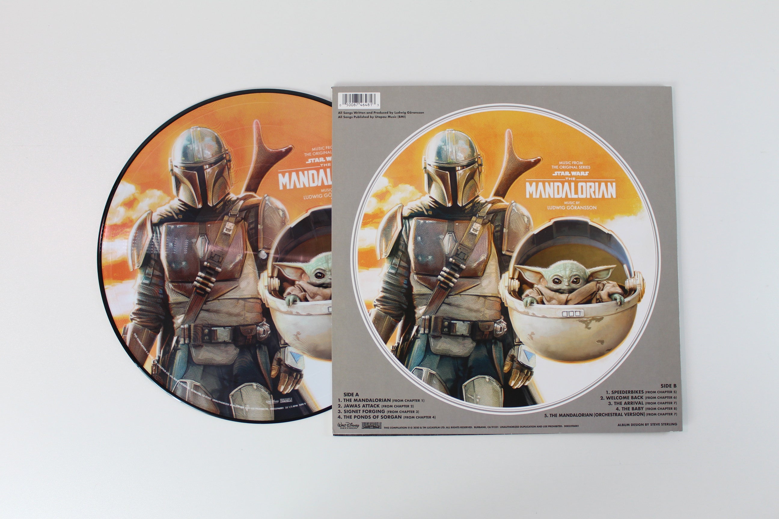 Ludwig Göransson - Star Wars: The Mandalorian (Music From The Original Series) on Walt Disney Records Picture Disc