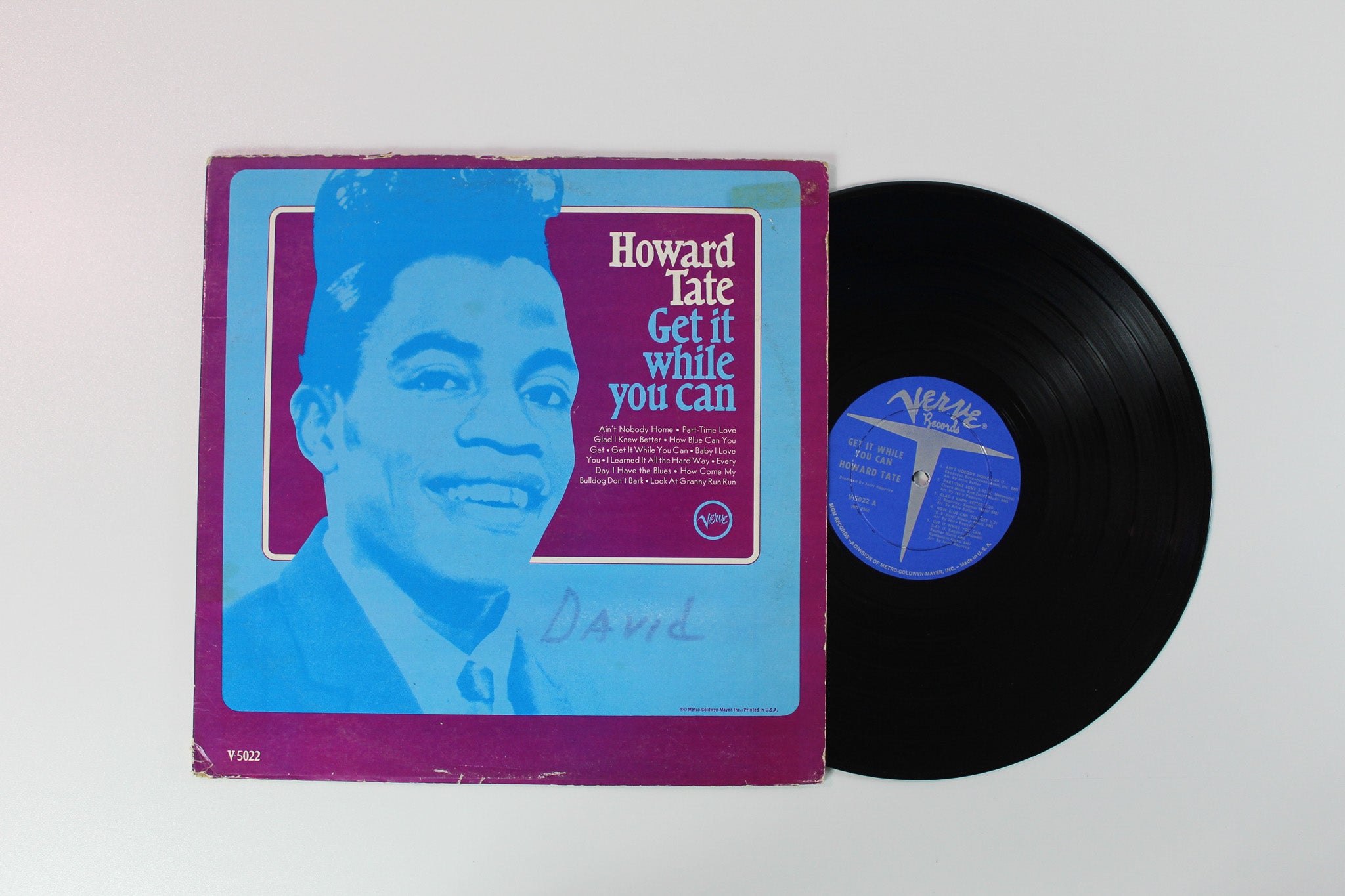 Howard Tate - Get It While You Can on Verve Records Mono