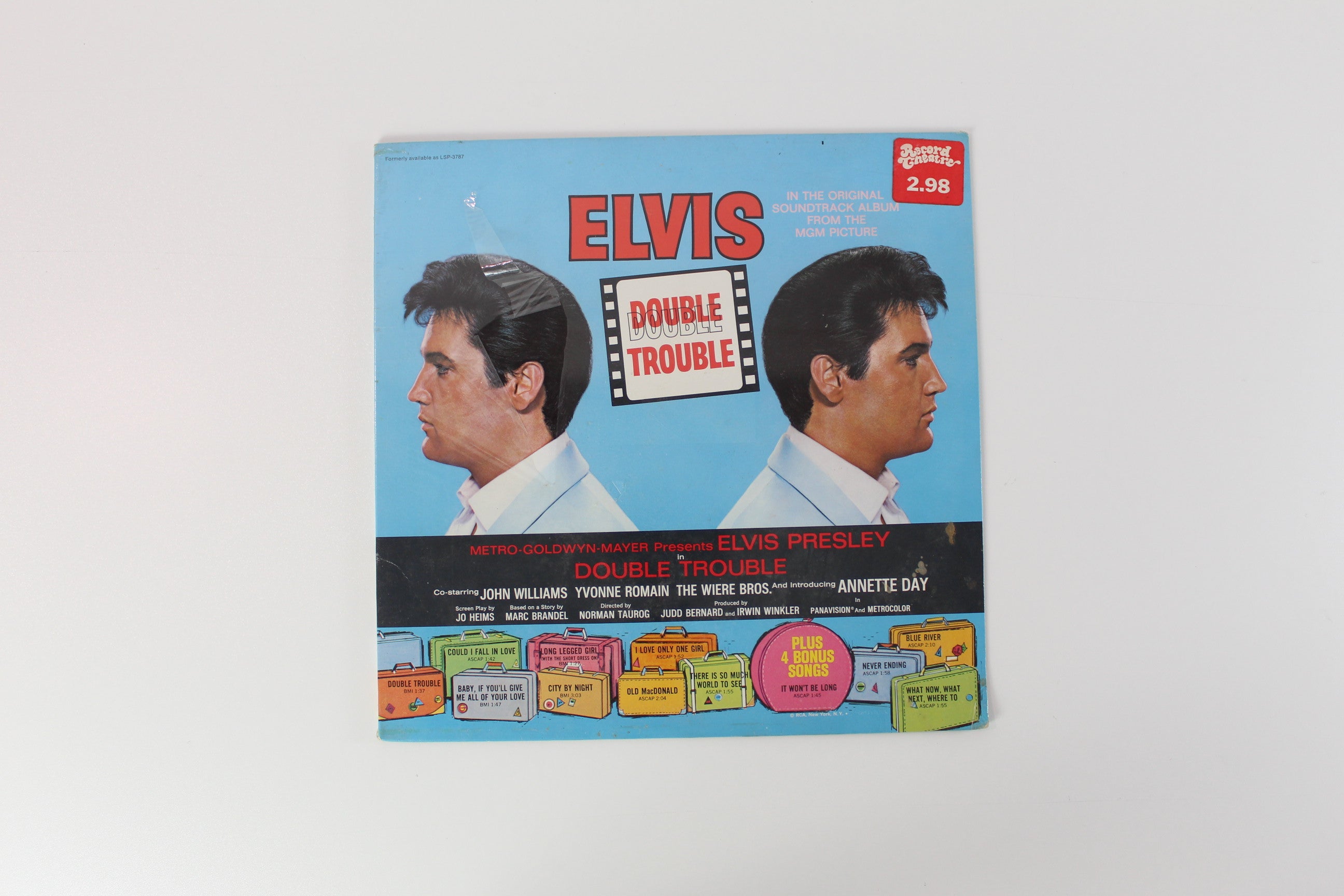 Elvis Presley - Double Trouble on RCA Victor Canadian Reissue Sealed