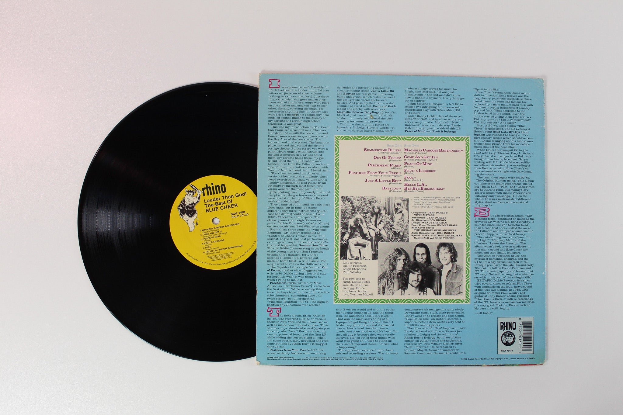 Blue Cheer - Louder Than God - The Best Of Blue Cheer on Rhino Records