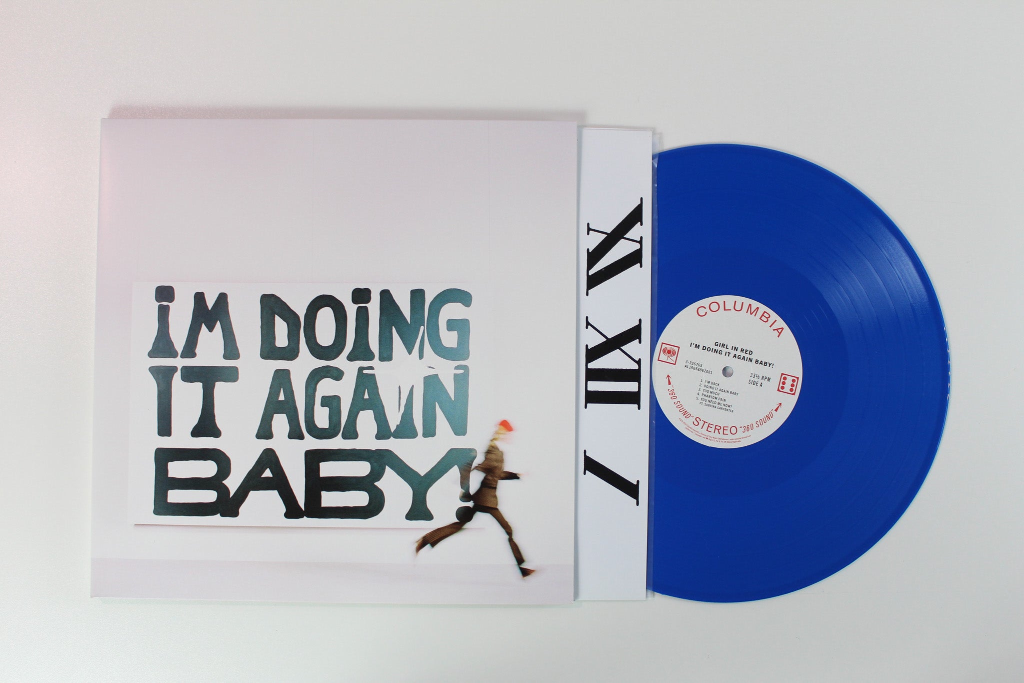 Girl In Red - I'm Doing It Again Baby! on Columbia - Blue Vinyl