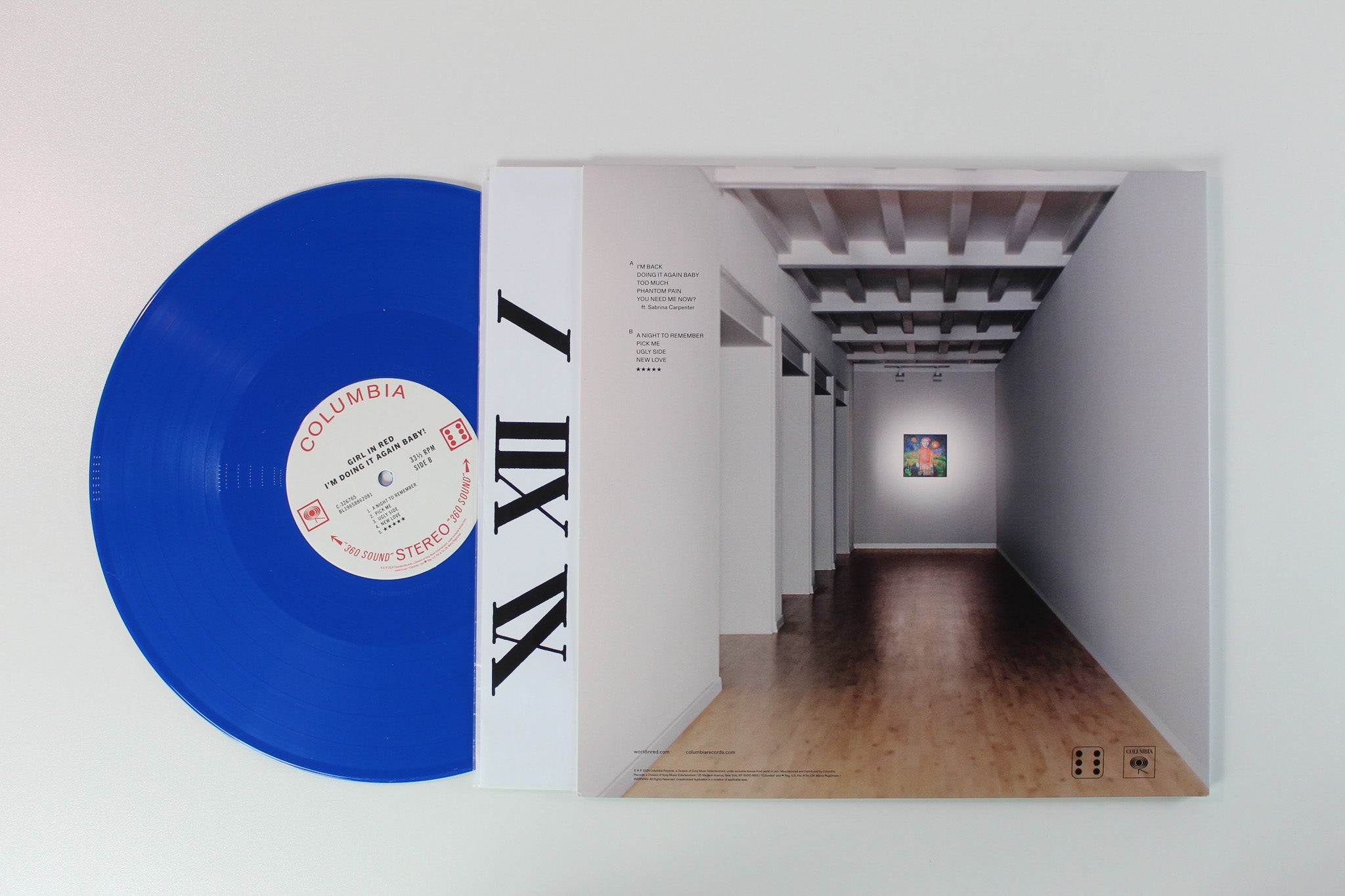 Girl In Red - I'm Doing It Again Baby! on Columbia - Blue Vinyl