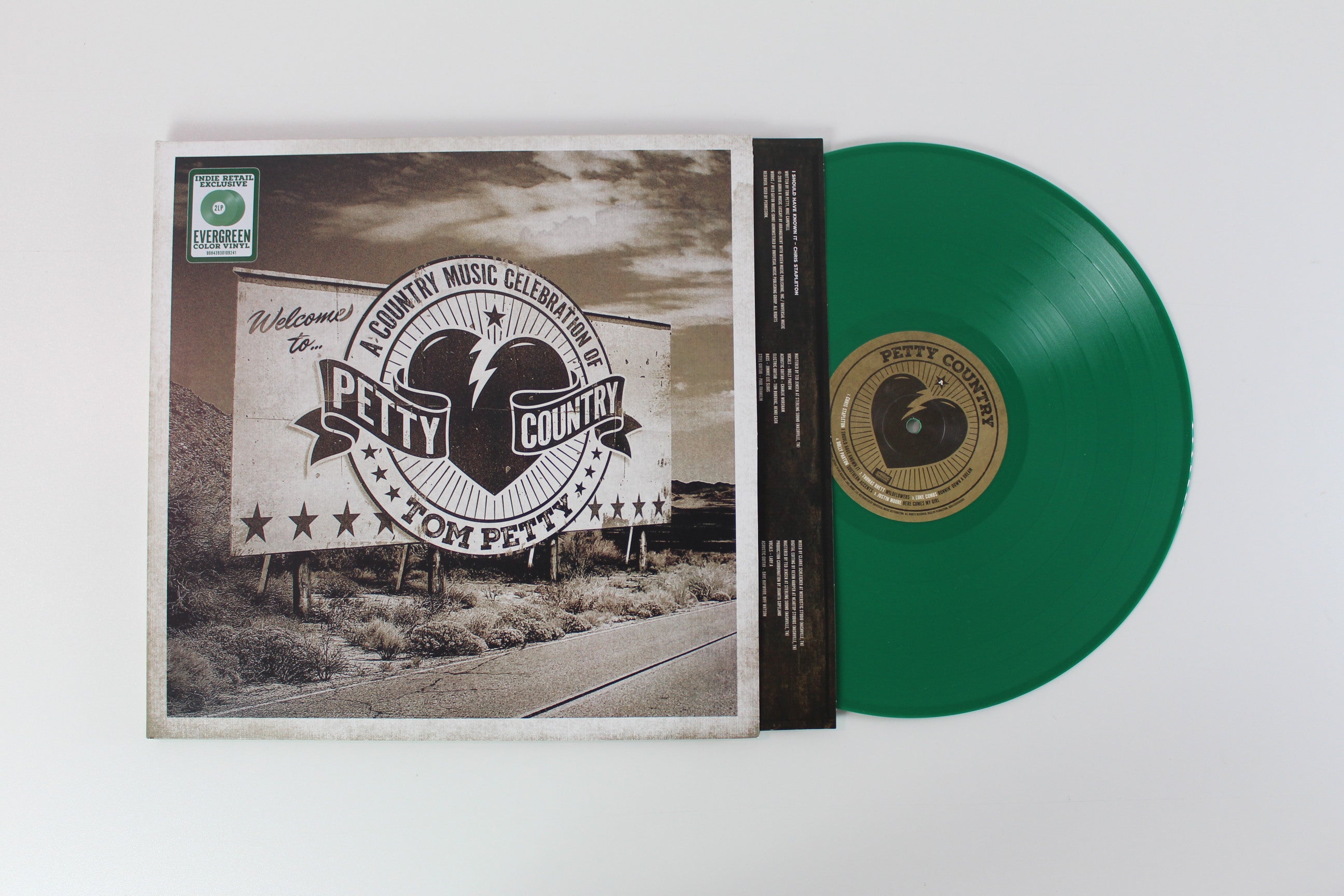 Various - Petty Country (A Country Music Celebration Of Tom Petty) on Big Machine Evergreen Vinyl