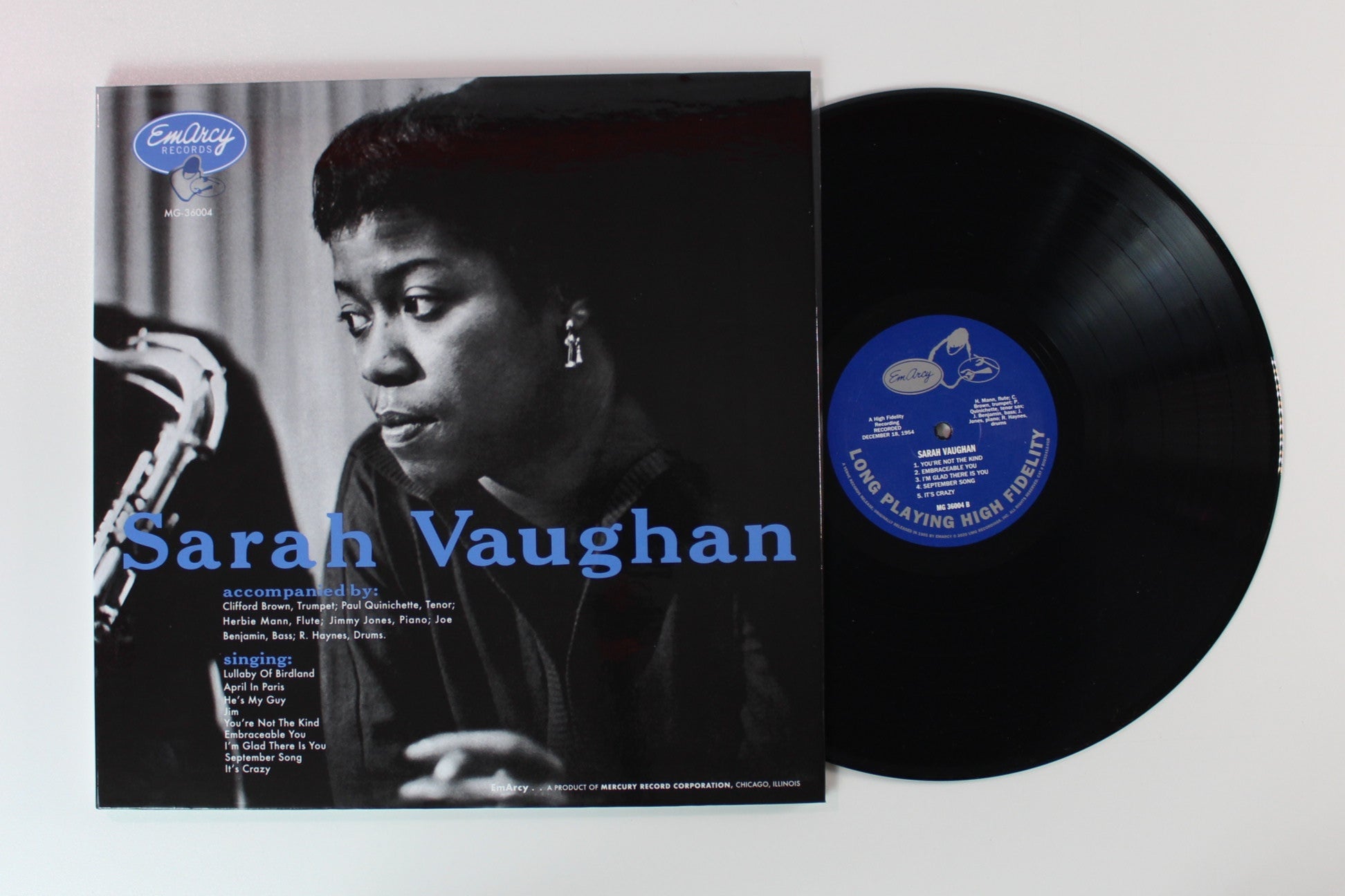 Sarah Vaughan - Sarah Vaughan on Verve Acoustic Sounds Series Reissue