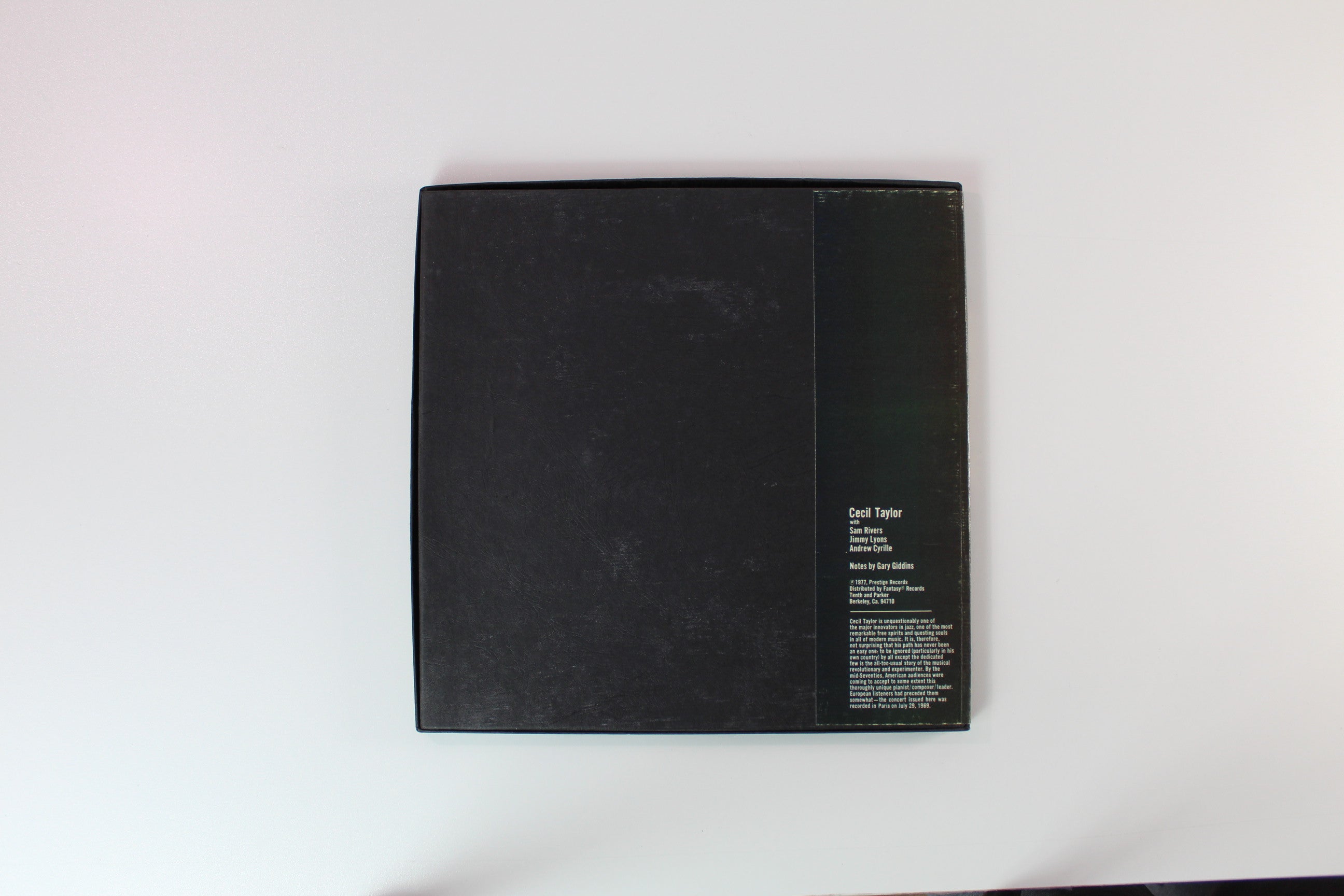 Cecil Taylor - The Great Concert Of Cecil Taylor on Prestige - 3-lp Box Set