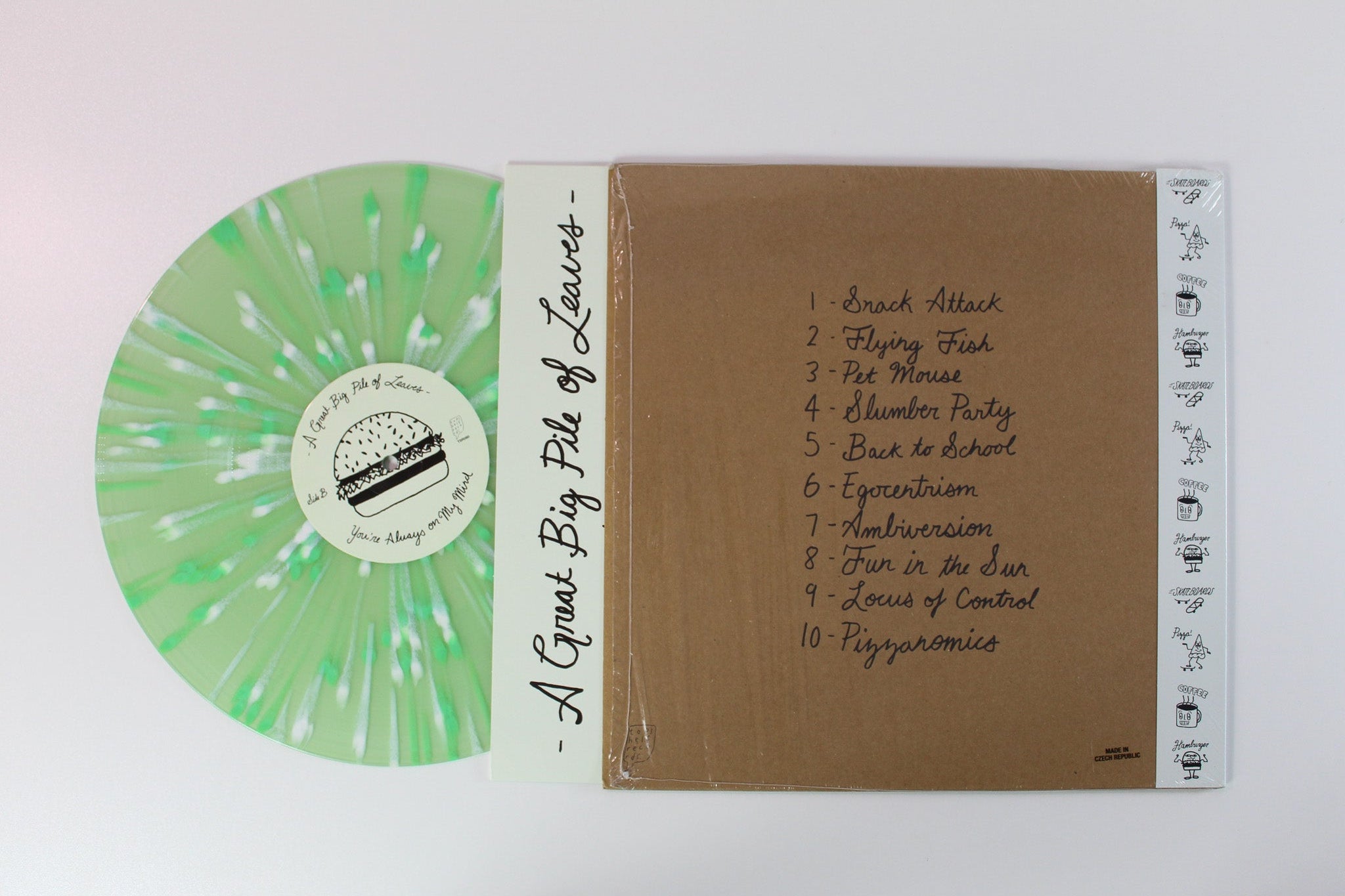 A Great Big Pile Of Leaves - You're Always On My Mind on Topshelf Records - Mint Splatter Vinyl