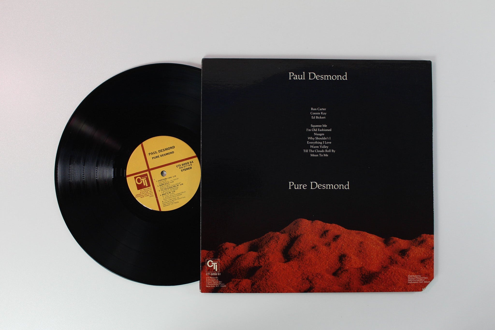 Paul Desmond - Pure Desmond on CTI Records