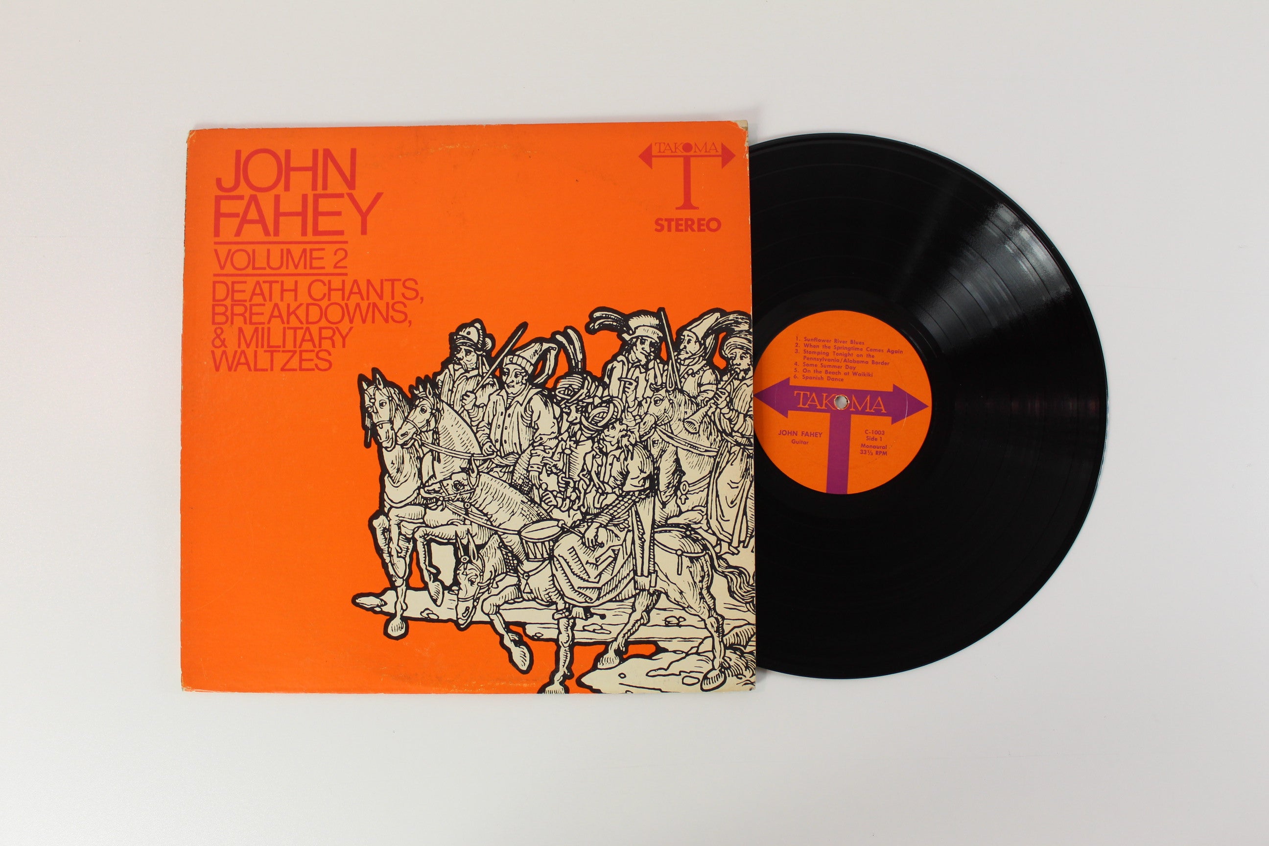 John Fahey - Volume 2 / Death Chants, Breakdowns & Military Waltzes on Takoma Reissue