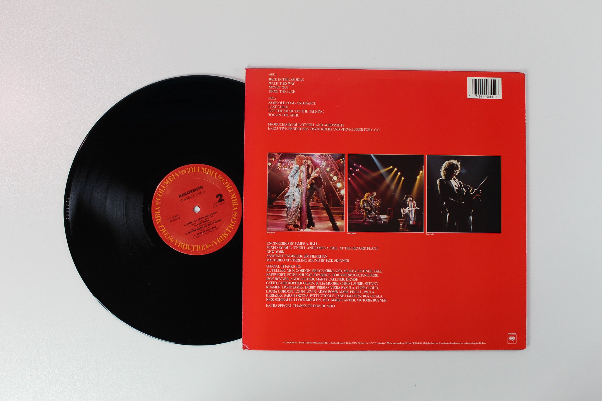 Aerosmith - Classics Live II on Columbia