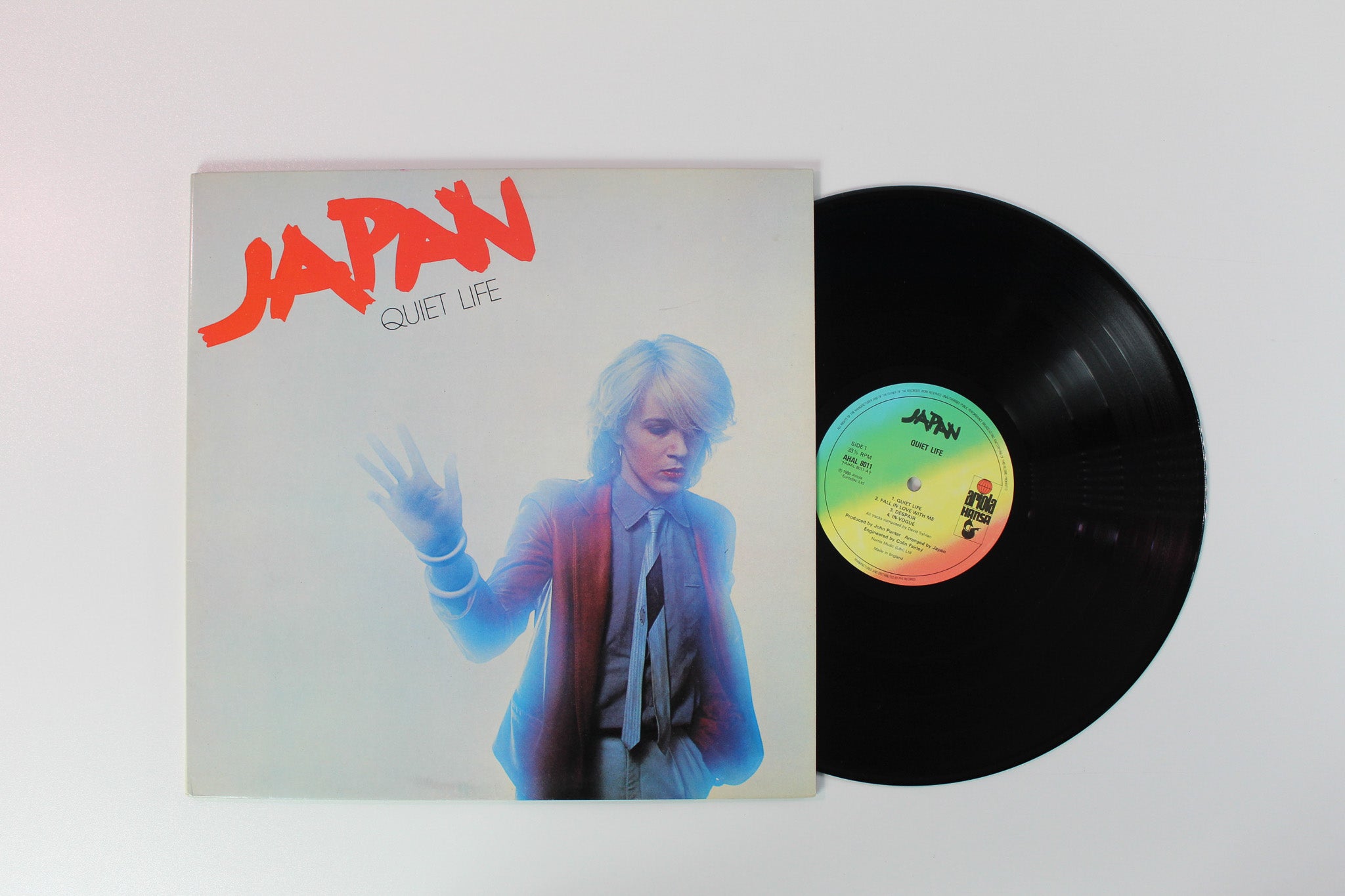 Japan - Quiet Life on Ariola Hansa UK pressing