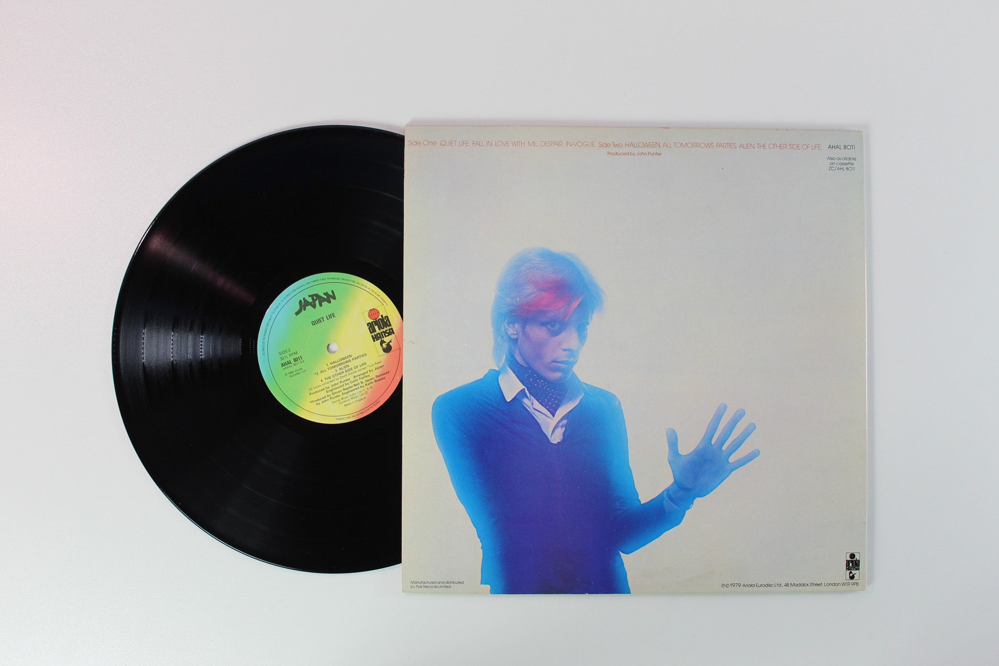 Japan - Quiet Life on Ariola Hansa UK pressing