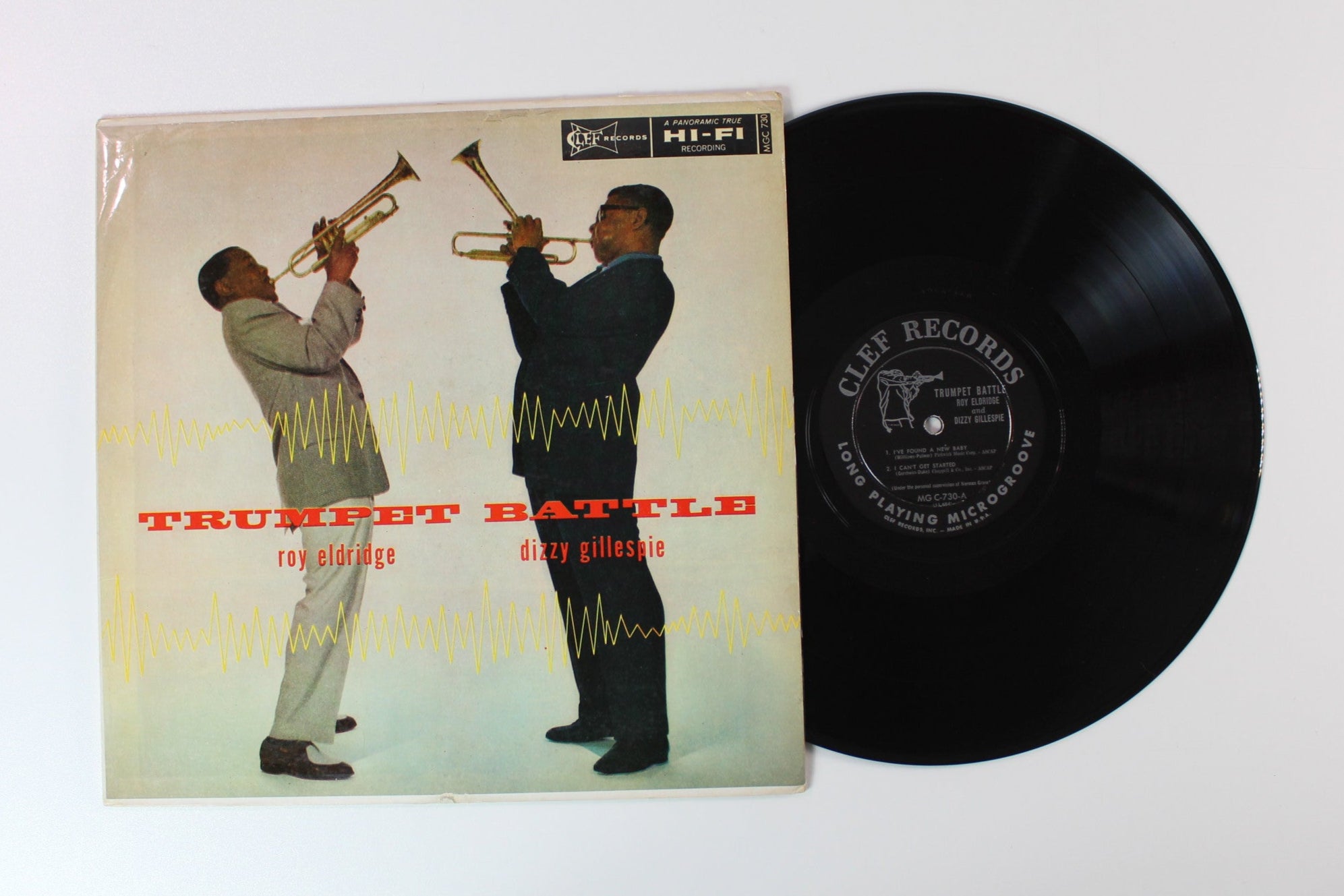 Roy Eldridge - Trumpet Battle on Clef Records - 1956 Mono