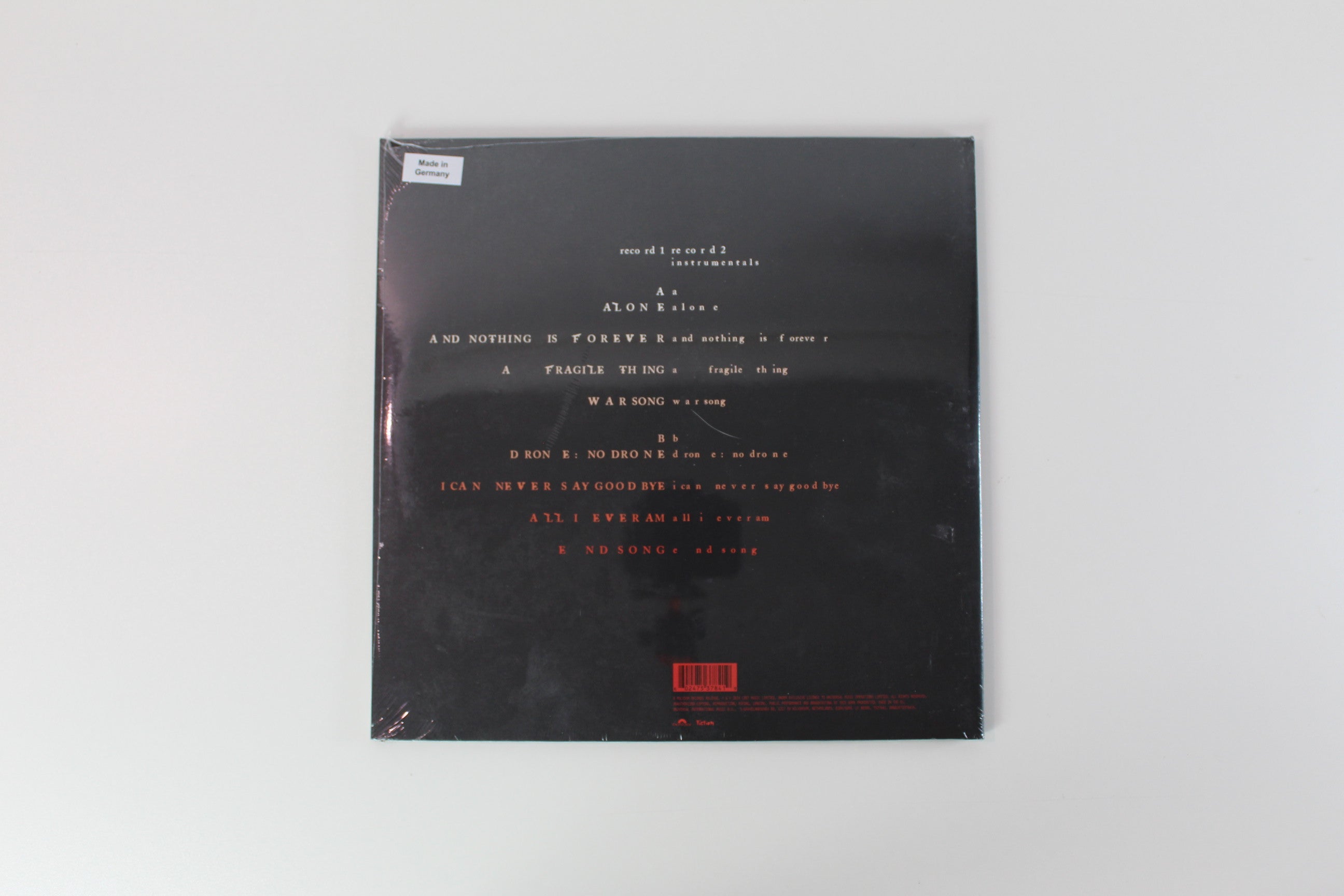 The Cure - Songs Of A Lost World on Fiction/Polydor Blood Red Moon Vinyl Sealed