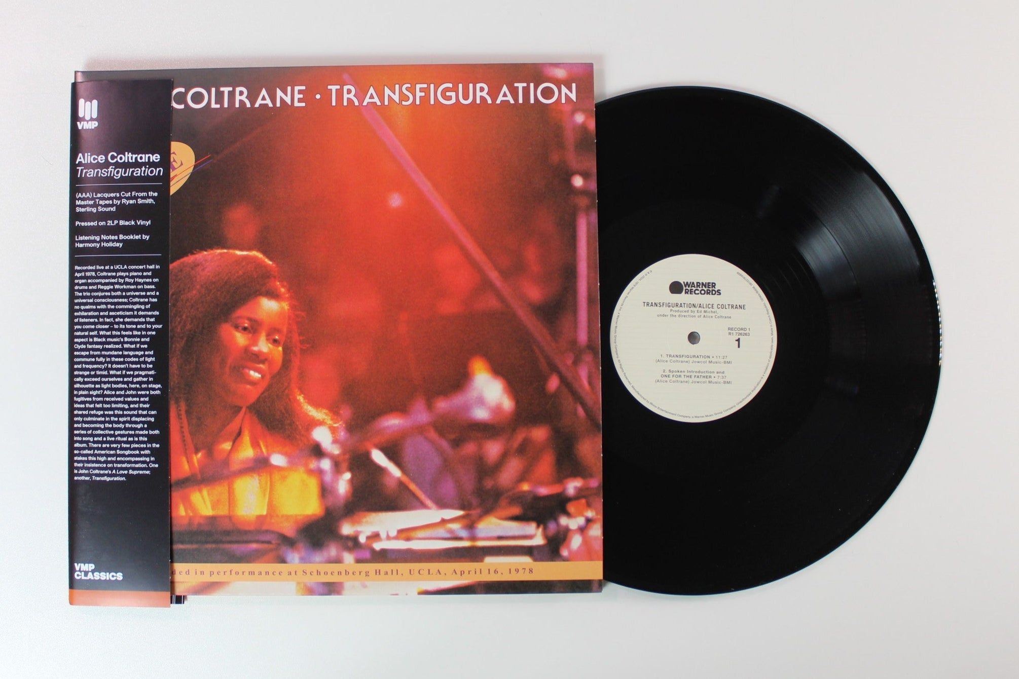 Alice Coltrane - Transfiguration on Warner Records / Vinyl Me, Please