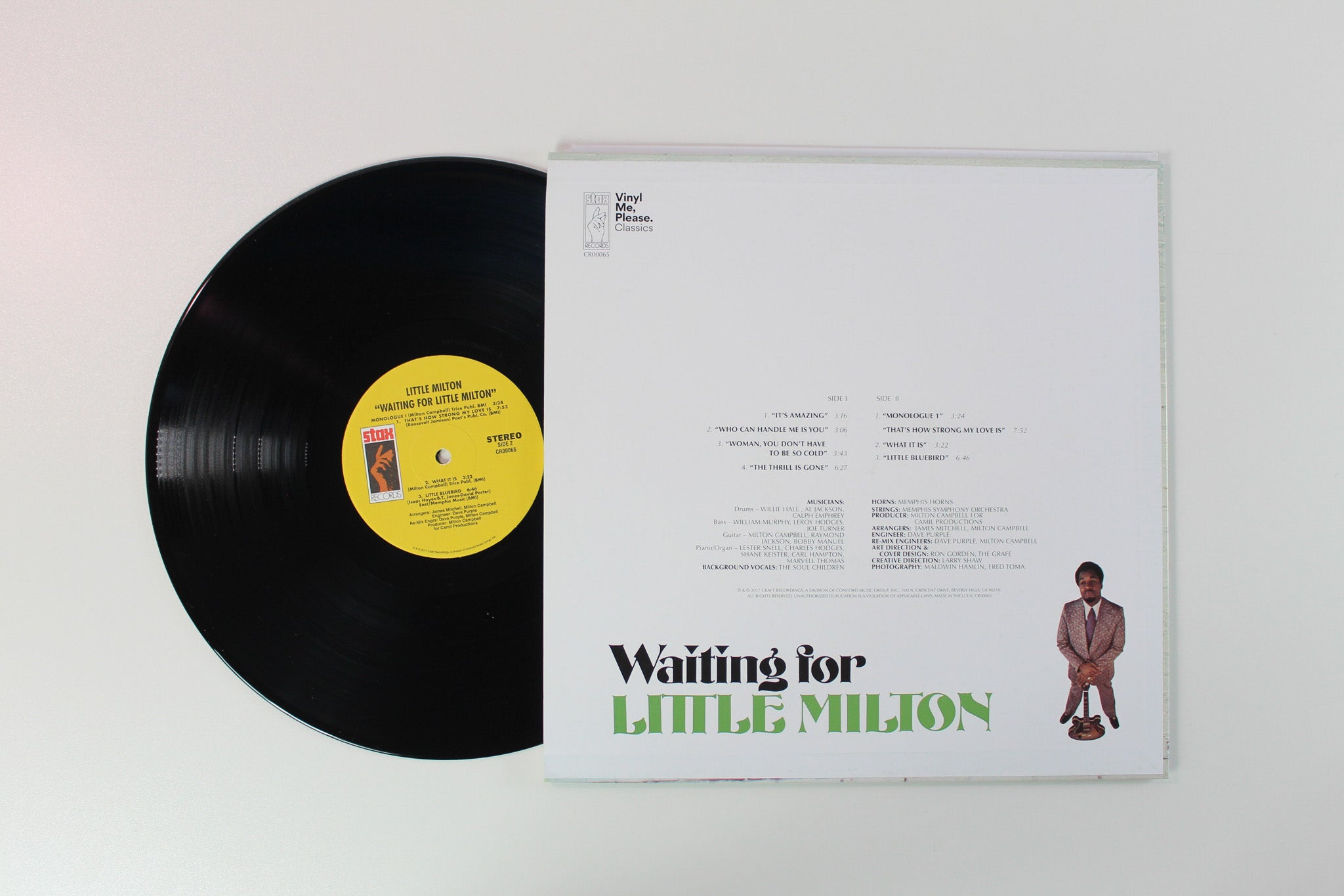 Little Milton - Waiting For Little Milton on Stax / Vinyl Me, Please.