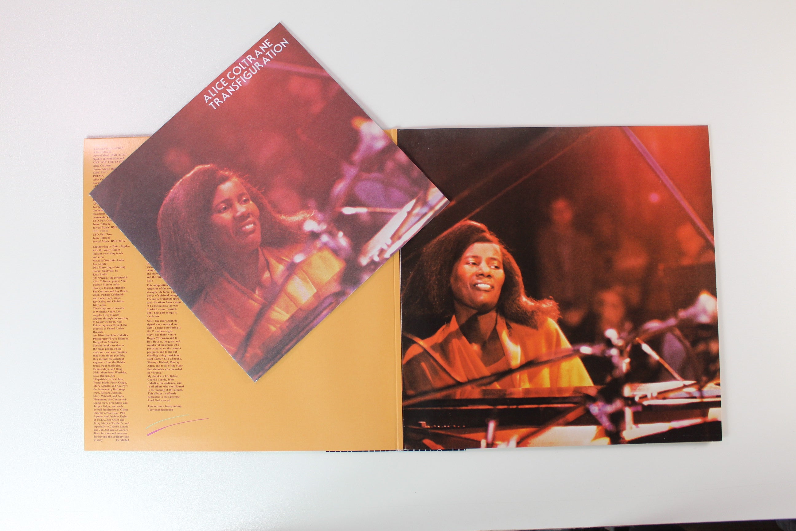Alice Coltrane - Transfiguration on Warner Records / Vinyl Me, Please