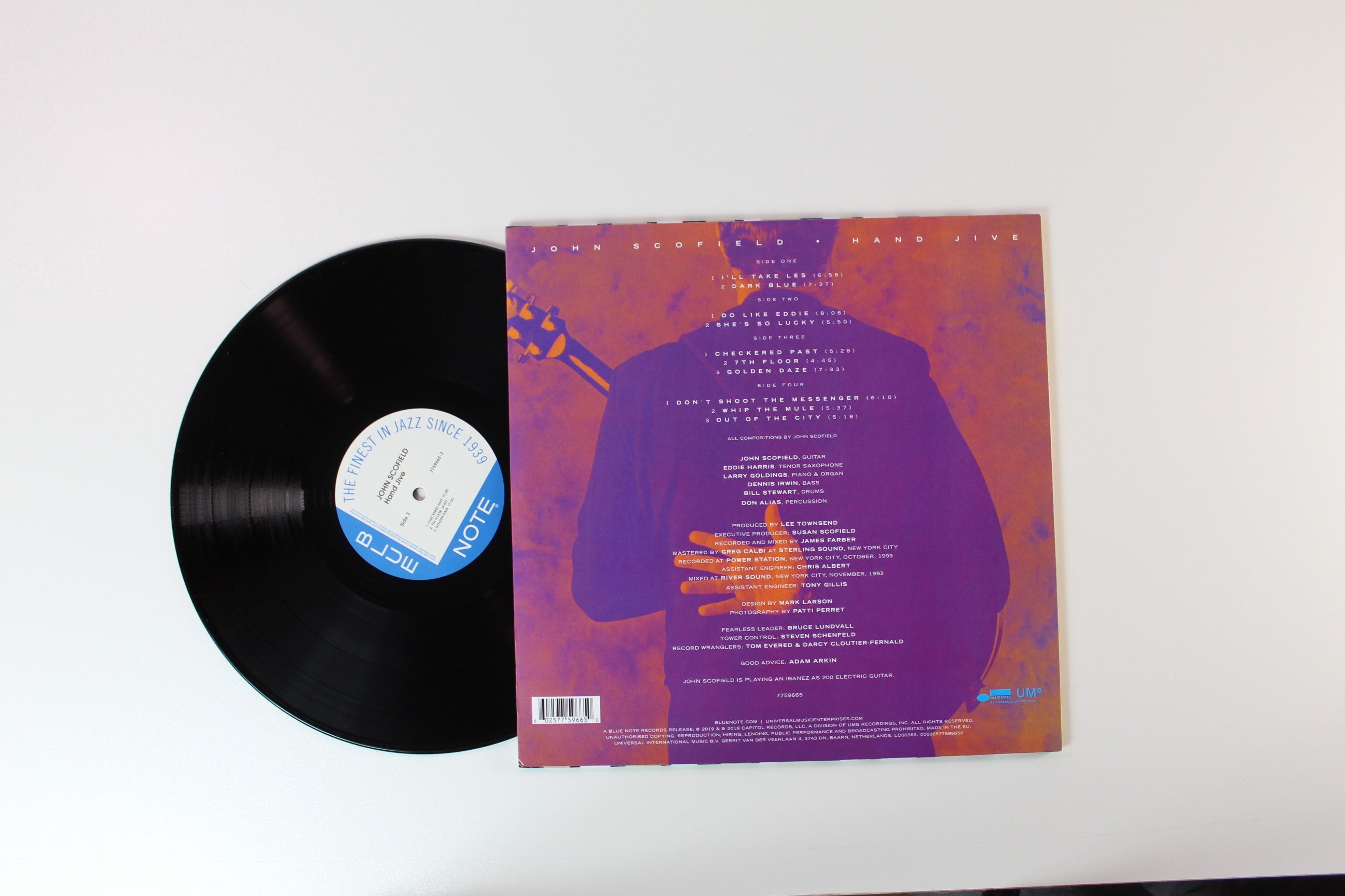 John Scofield - Hand Jive on Blue Note 80 Vinyl Reissue Series