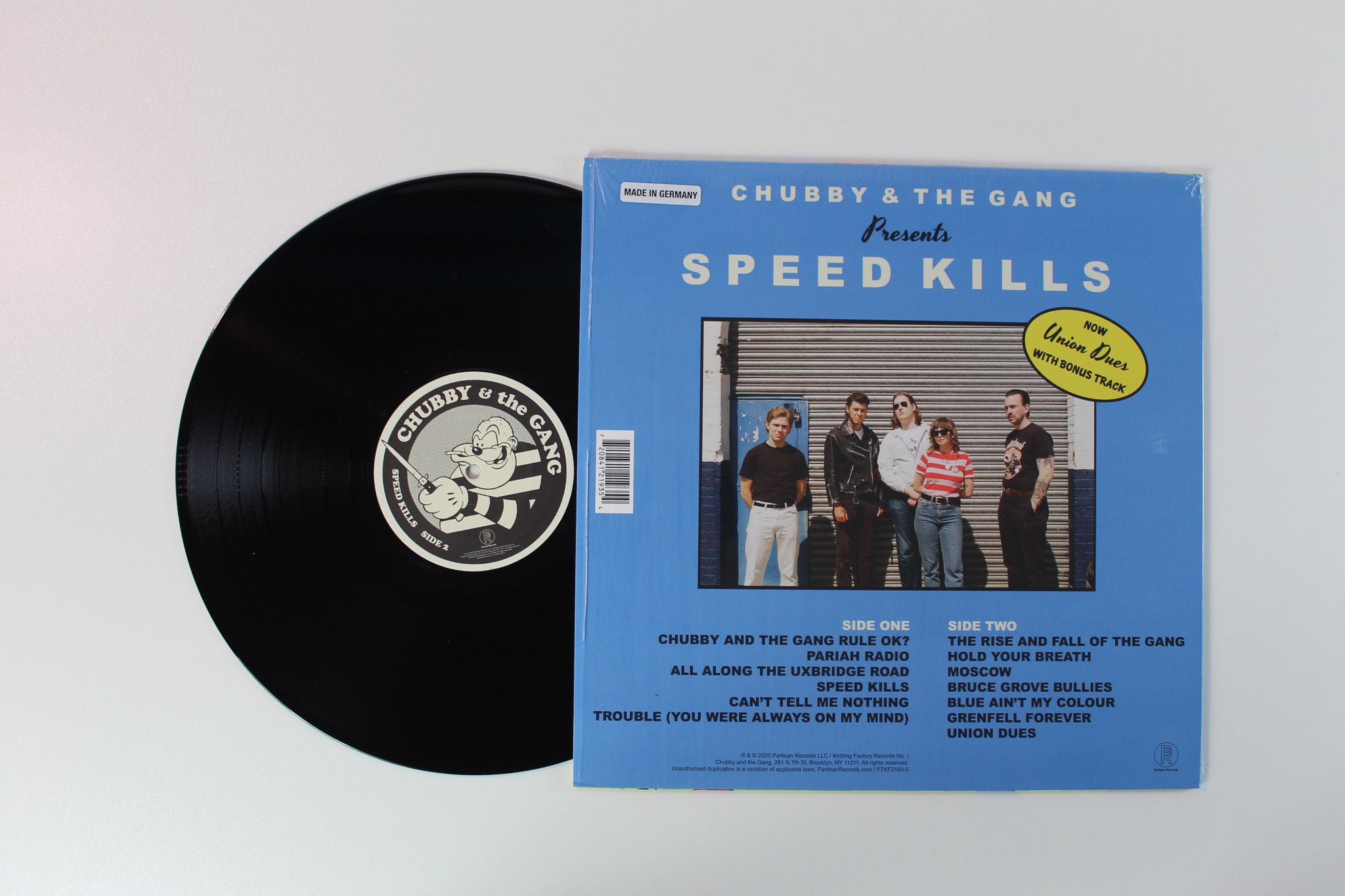 Chubby & The Gang - Speed Kills on Partisan Records