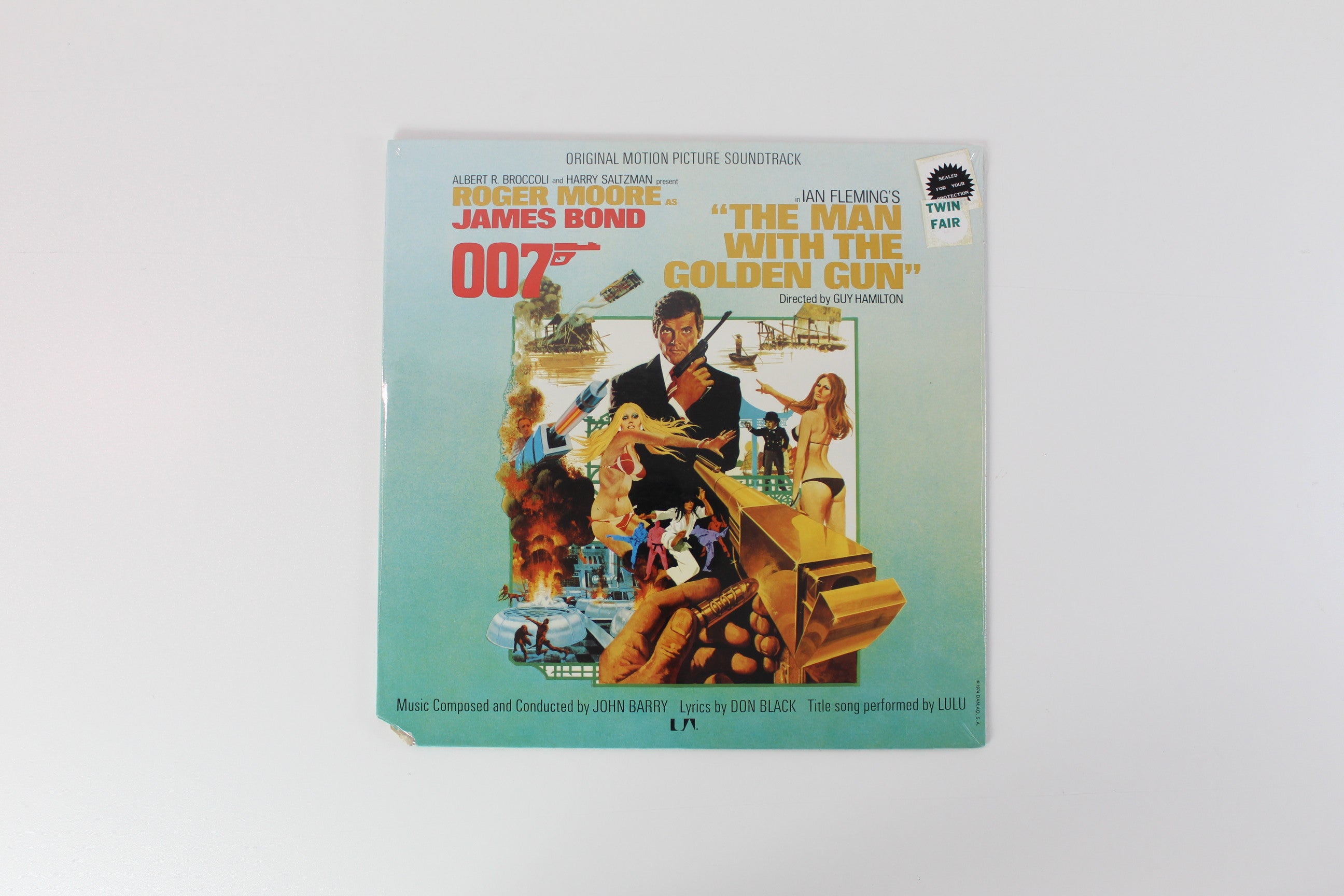 John Barry - The Man With The Golden Gun (Original Motion Picture Soundtrack) on United Artists Records Sealed