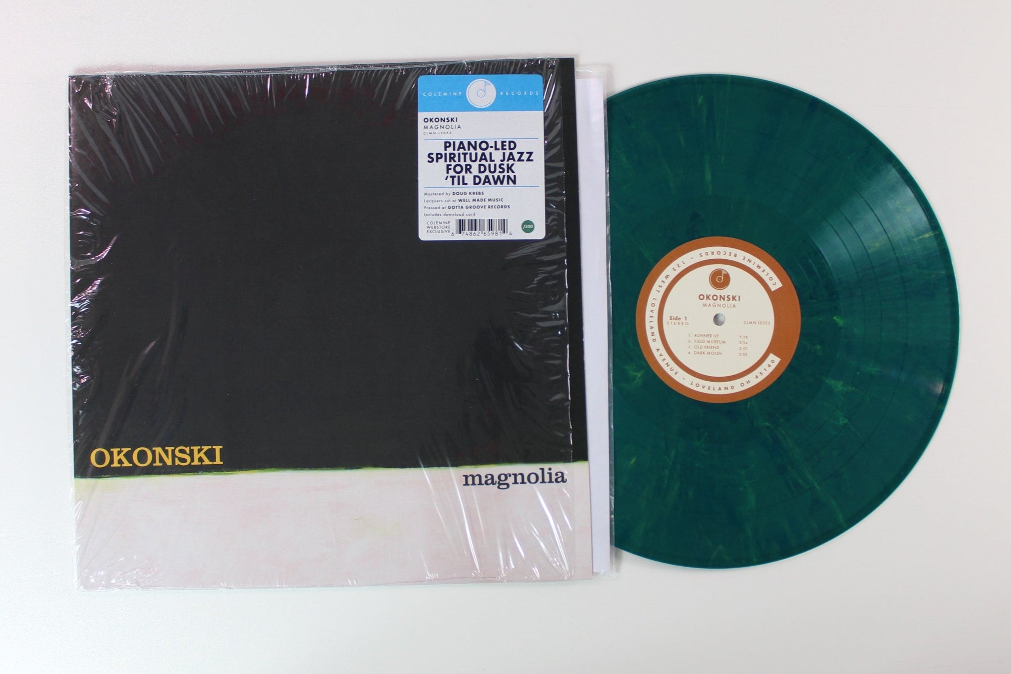 Steve Okonski - Magnolia on Colemine Records - Green Marble Vinyl