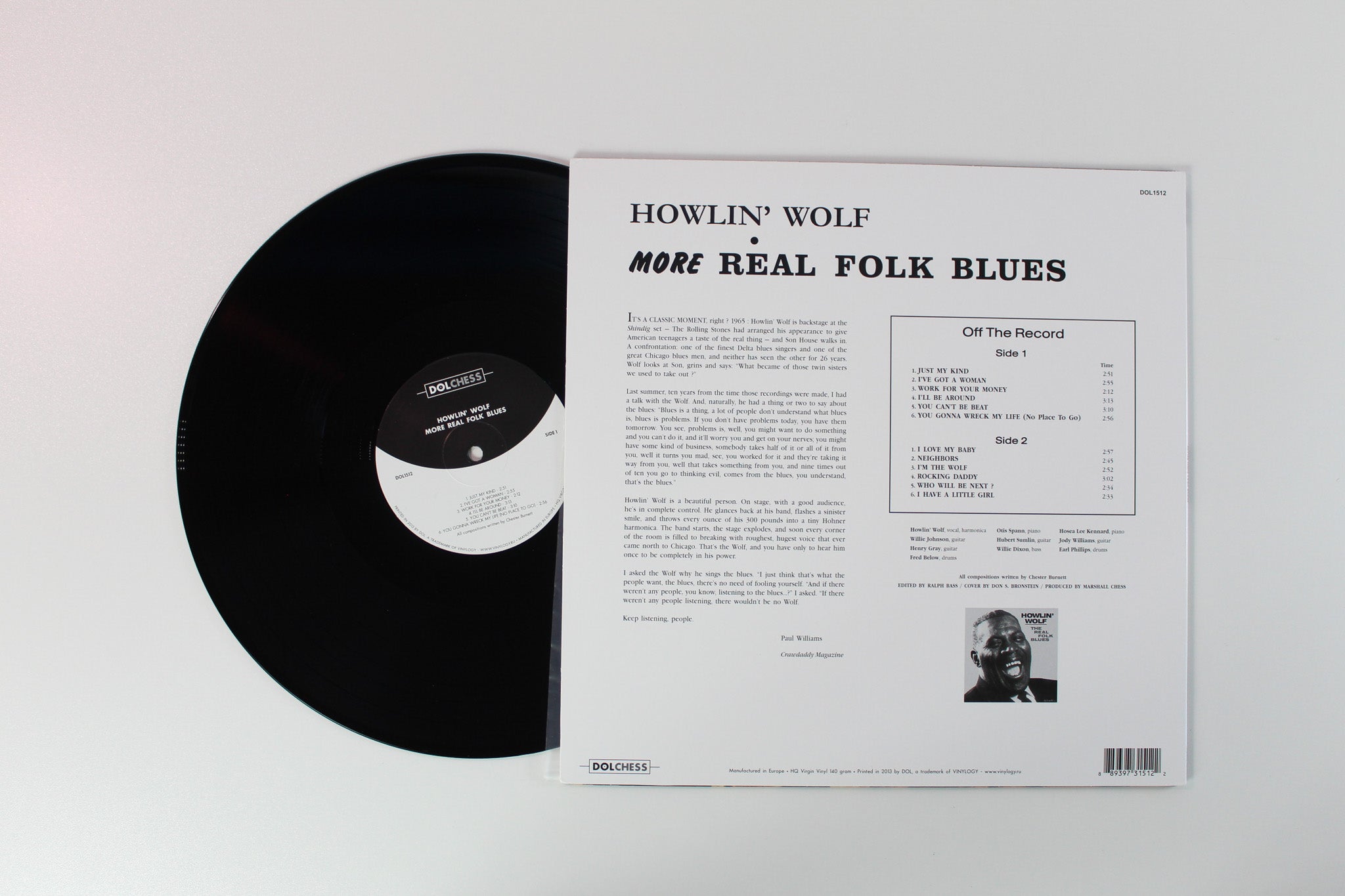 Howlin' Wolf - More Real Folk Blues on Dolchess