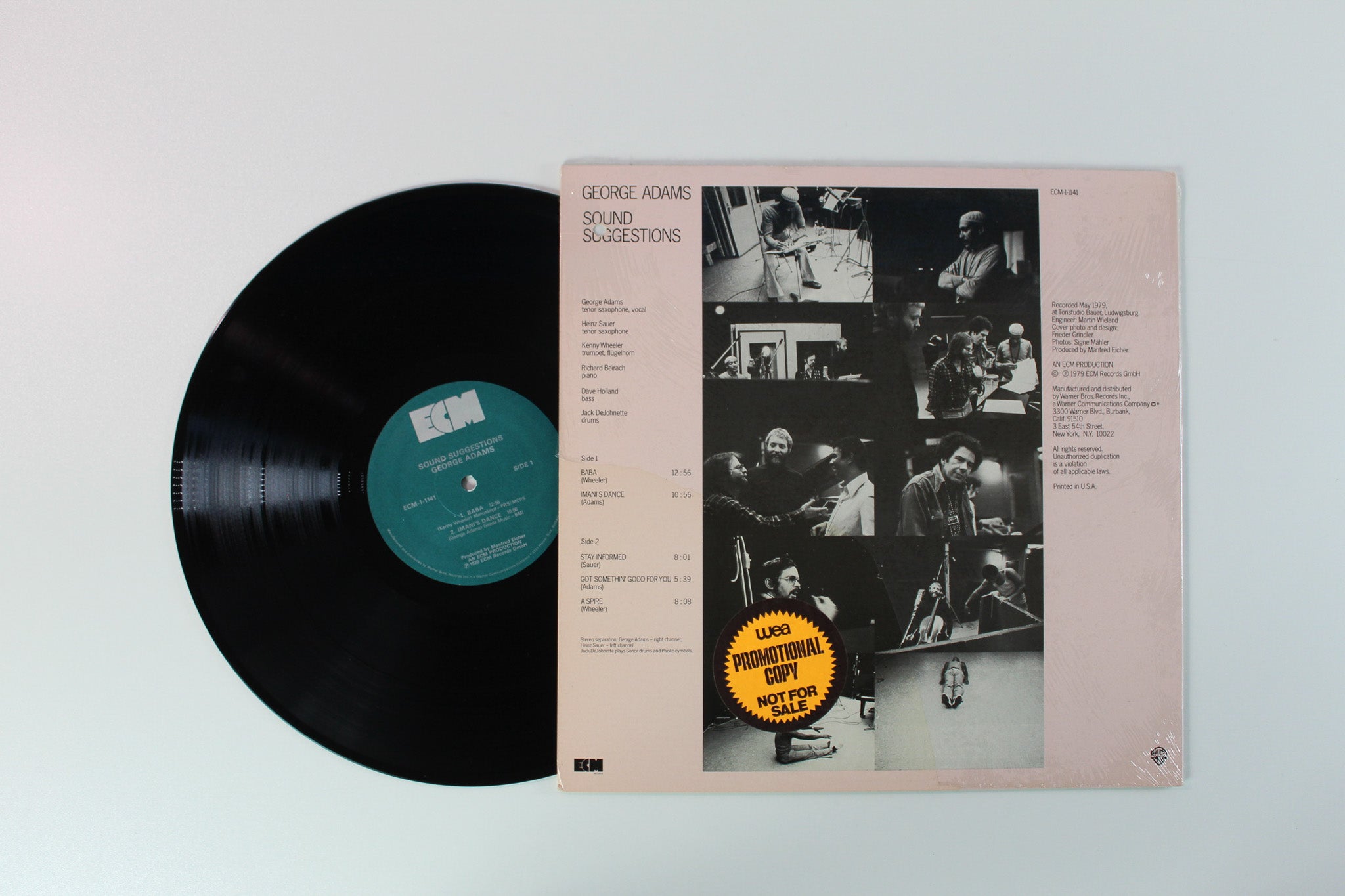 George Adams - Sound Suggestions on ECM Records