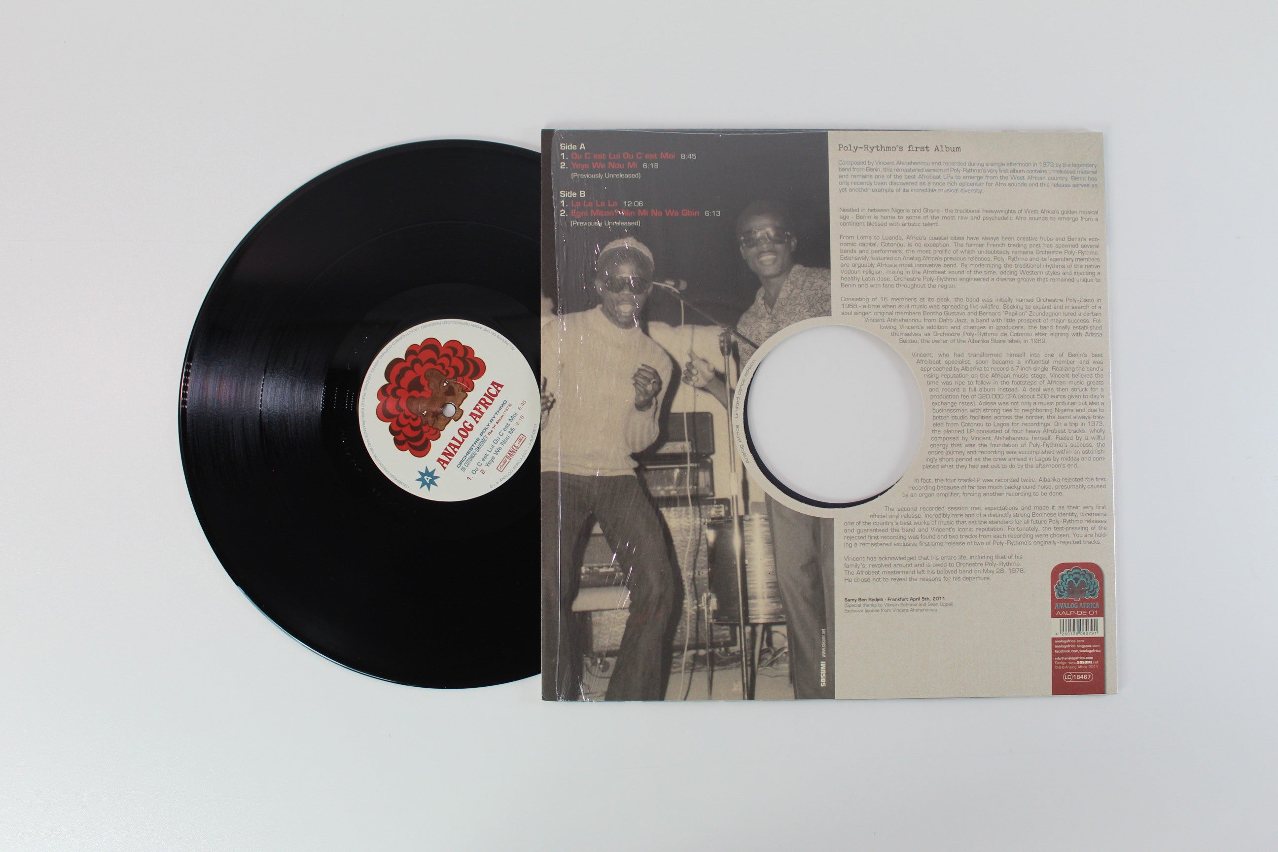 T.P. Orchestre Poly-Rythmo - The 1st Album (1973) on Analog Africa Ltd Reissue