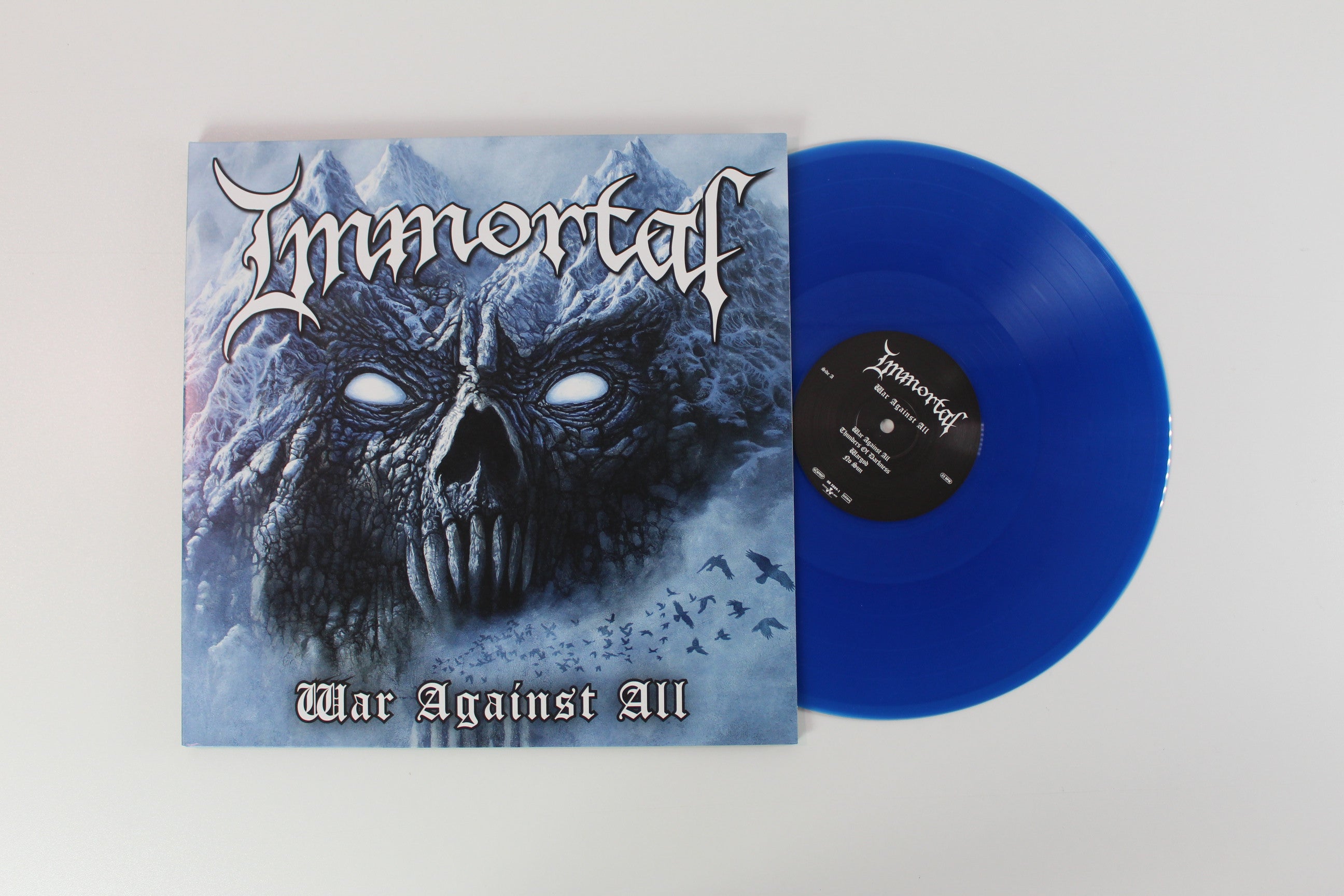 Immortal - War Against All on Nuclear Blast Ltd. Blue Transparent Vinyl