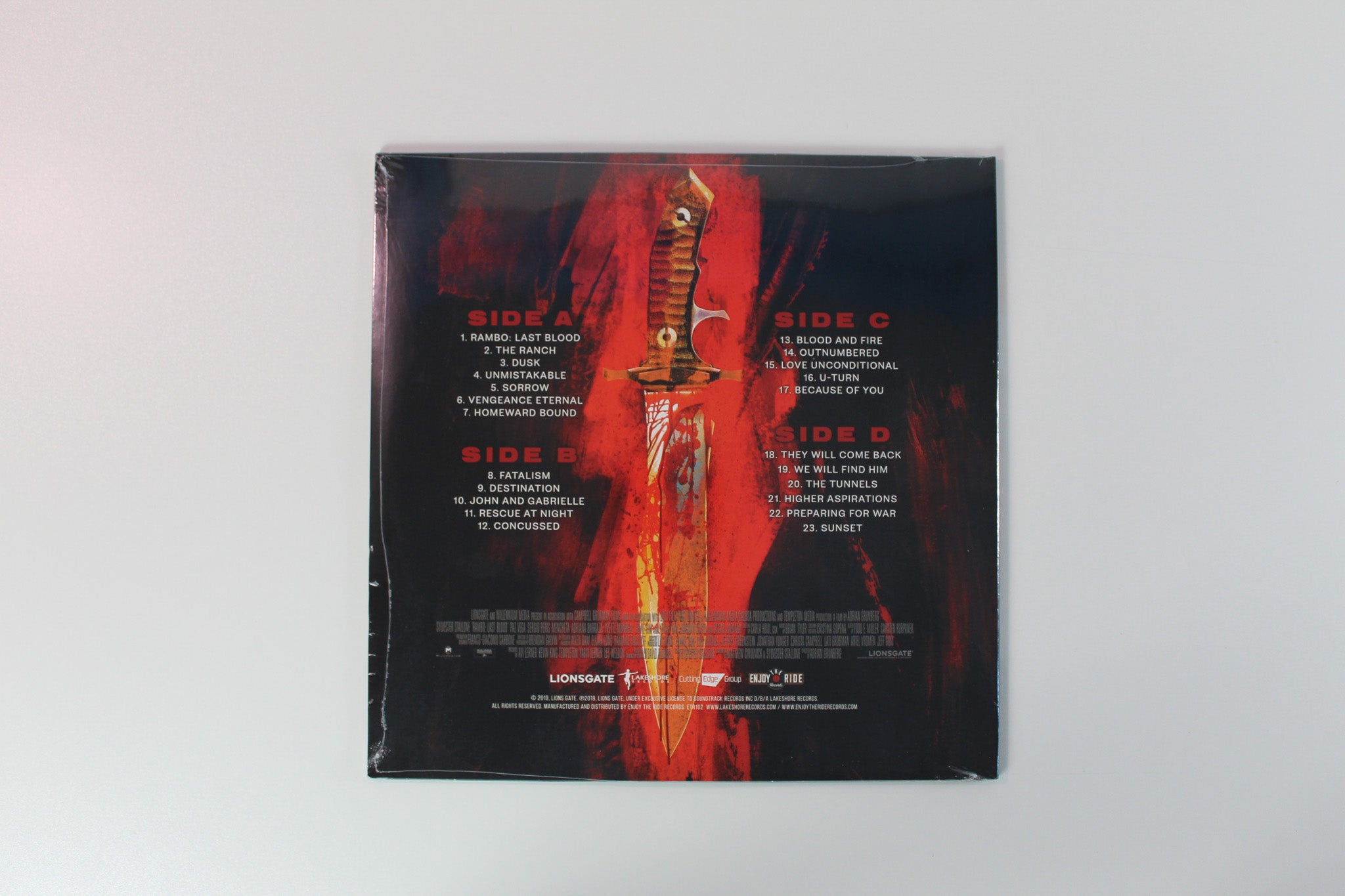 Brian Tyler - Rambo: Last Blood (Original Motion Picture Soundtrack) on Lakeshore Records Sealed