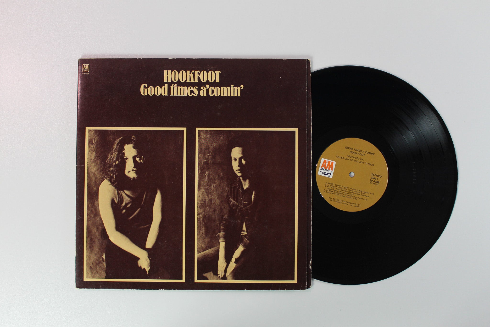 Hookfoot - Good Times A' Comin' on A&M Records