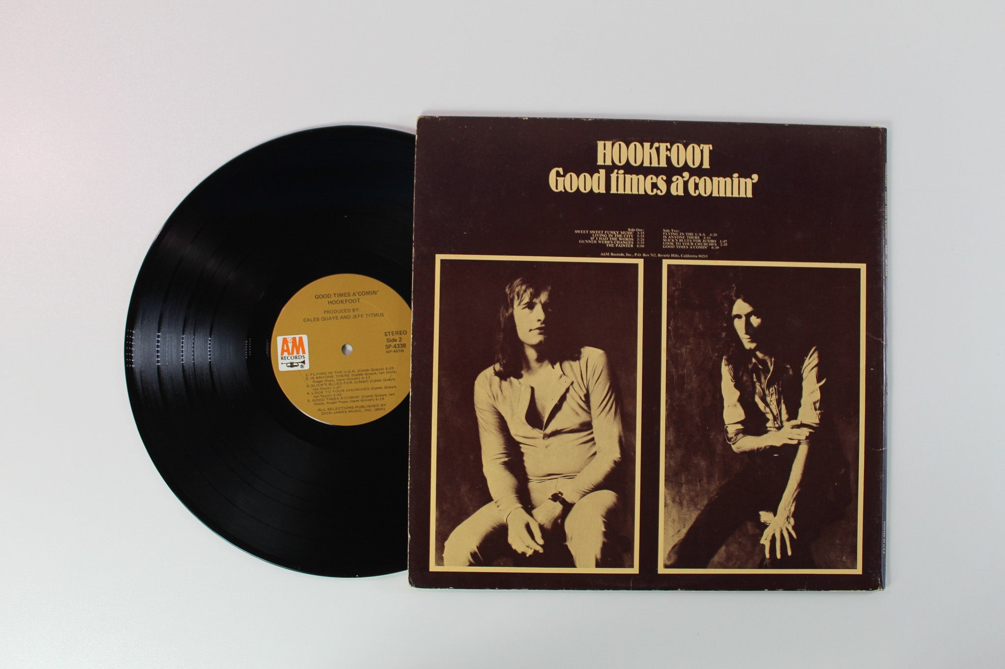 Hookfoot - Good Times A' Comin' on A&M Records