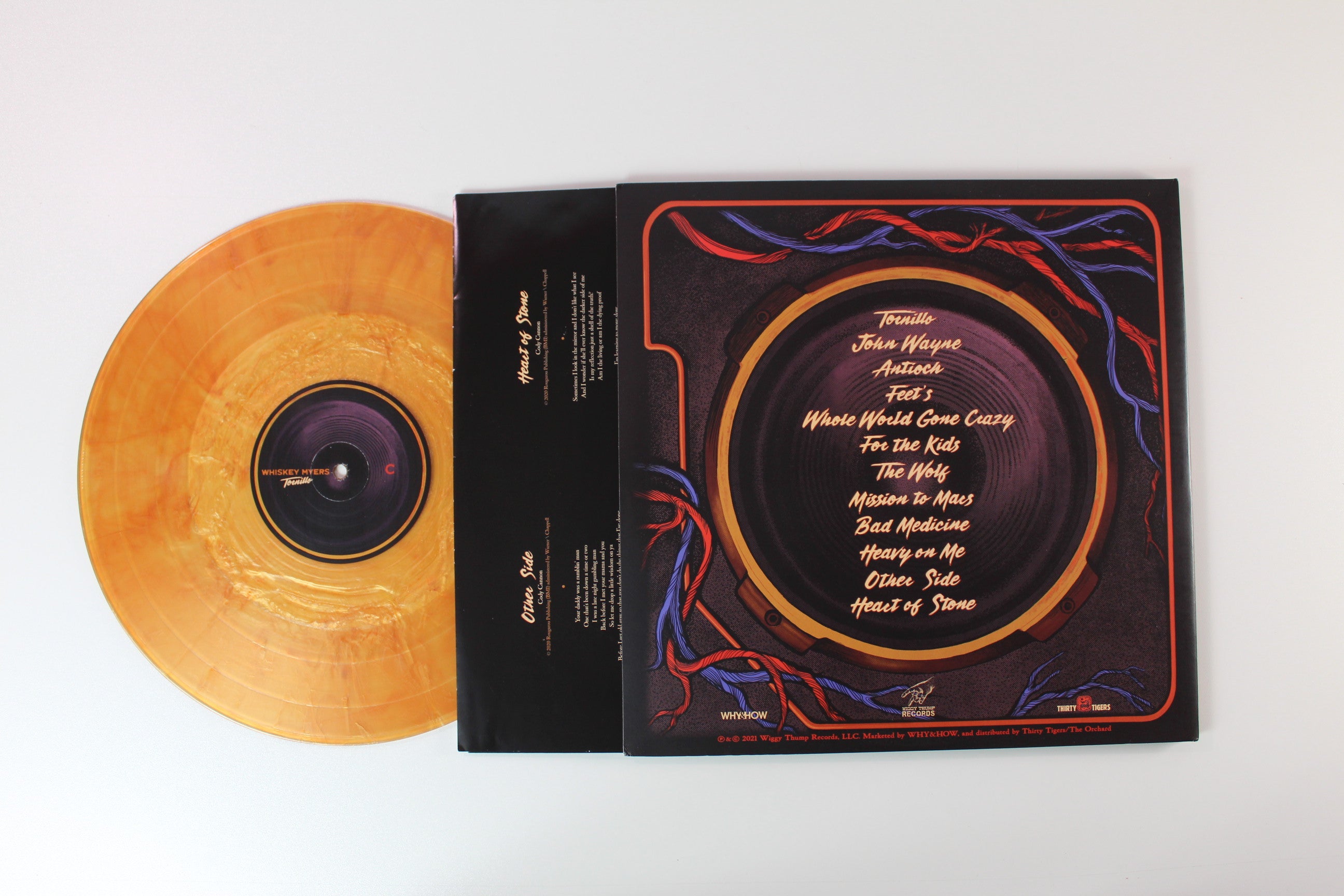Whiskey Myers - Tornillo on Wiggy Thump Records - Copper Colored Vinyl