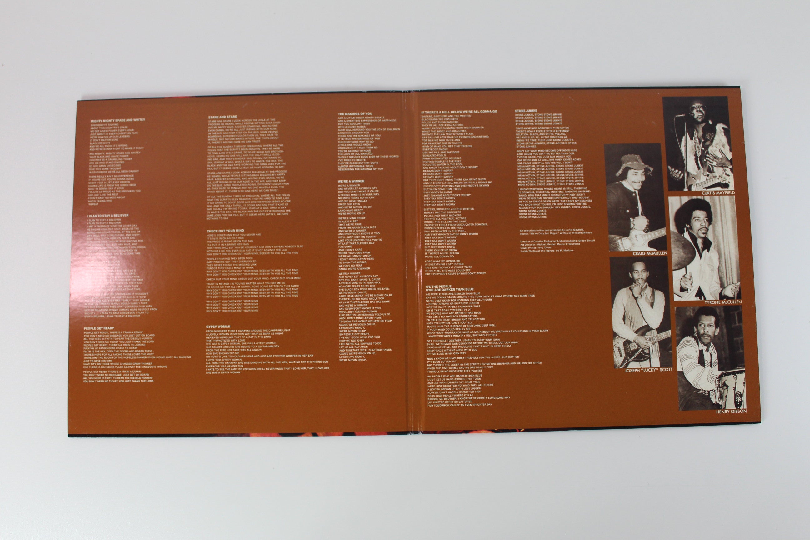 Curtis Mayfield - Curtis / Live! on Antactica Starts Here Reissue