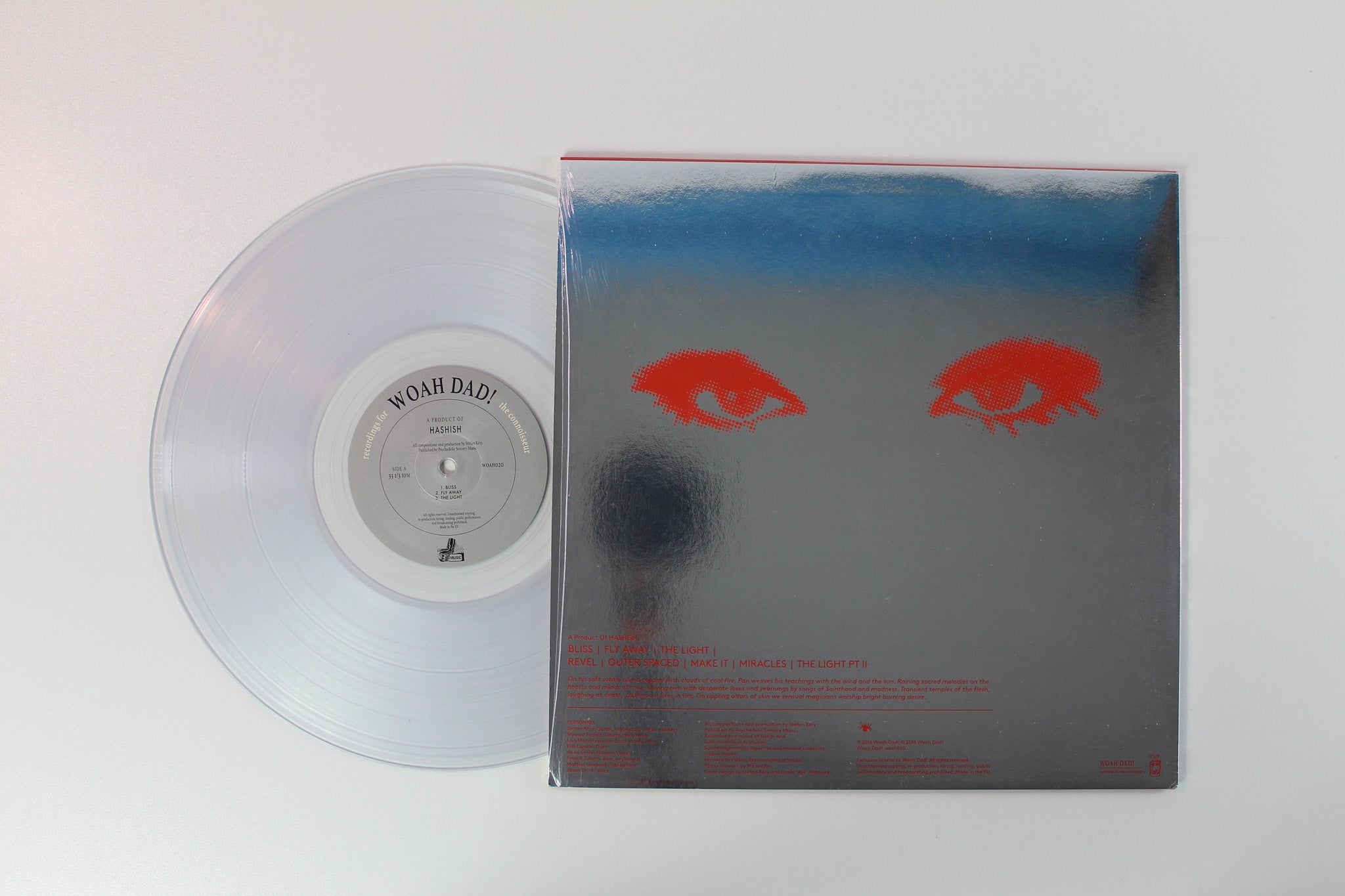 Hashish - A Product Of Hashish on Woah Dad! - Clear Vinyl